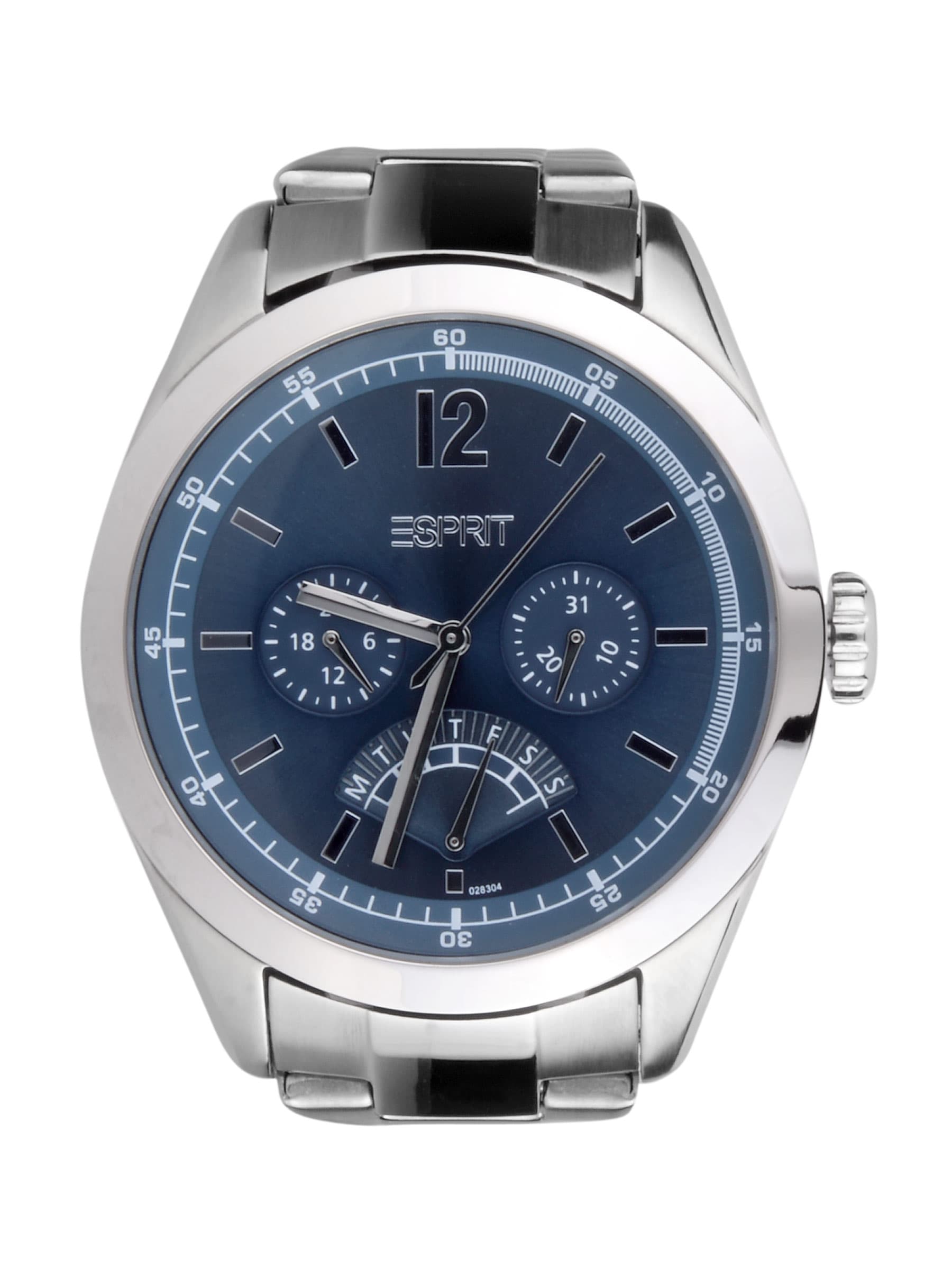 Esprit Men Avalance Blue Steel Watches