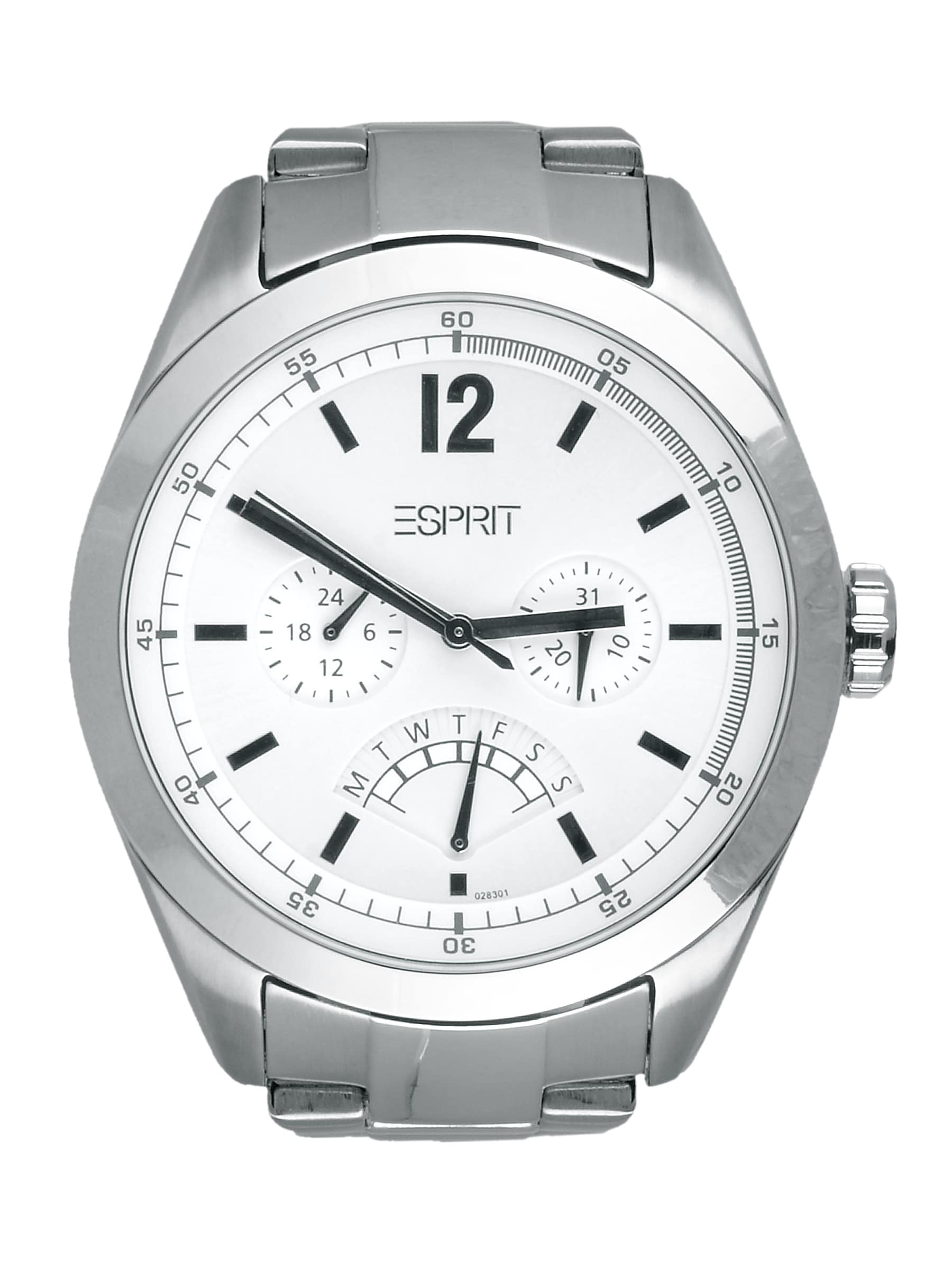 Esprit Men Avalance Silver Steel Watches