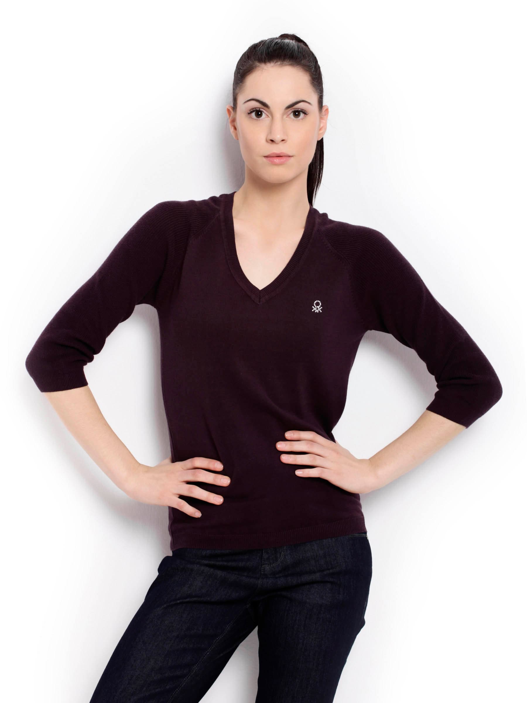 United Colors Of Benetton Women Light Winter Purple Tops