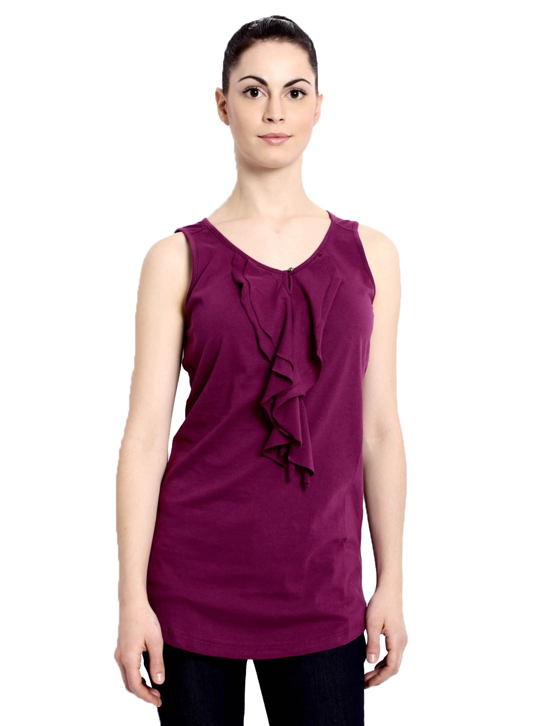 United Colors of Benetton Women Light Winter Purple Tops