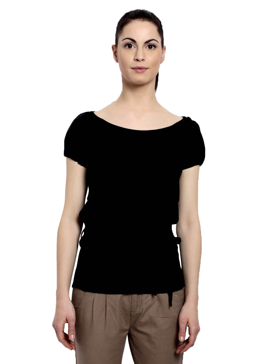 United Colors of Benetton Women  Winter Black Top