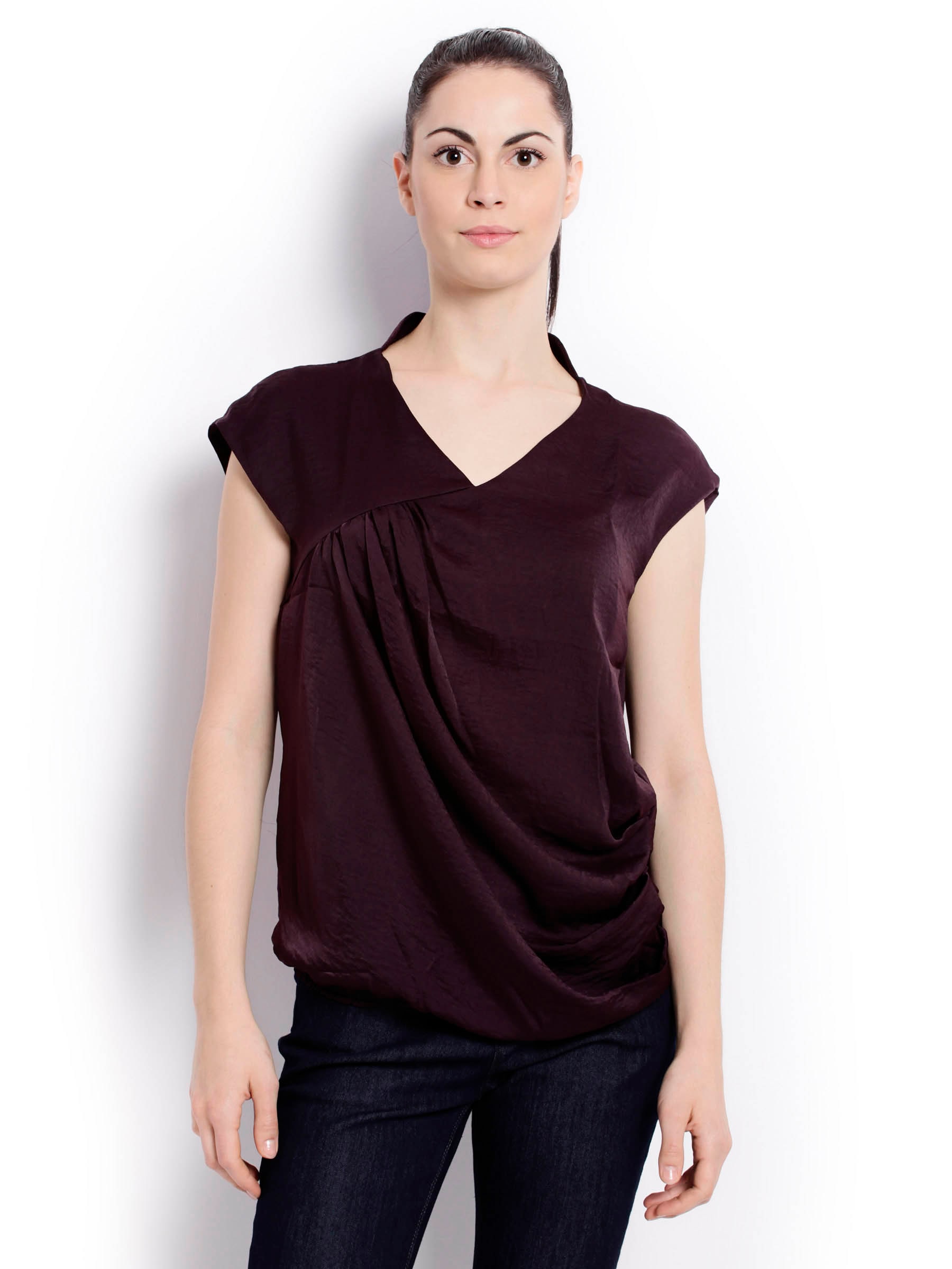 United Colors of Benetton Women Light Winter Purple Tops