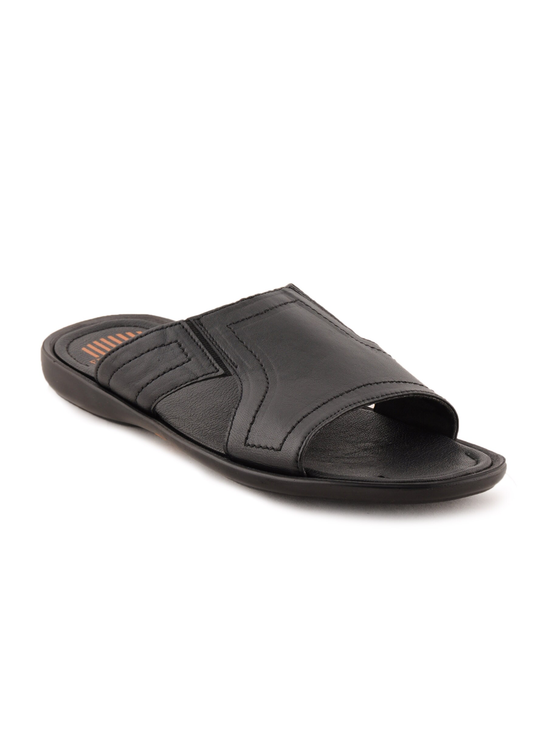 Franco Leone Men Casual Black Sandals