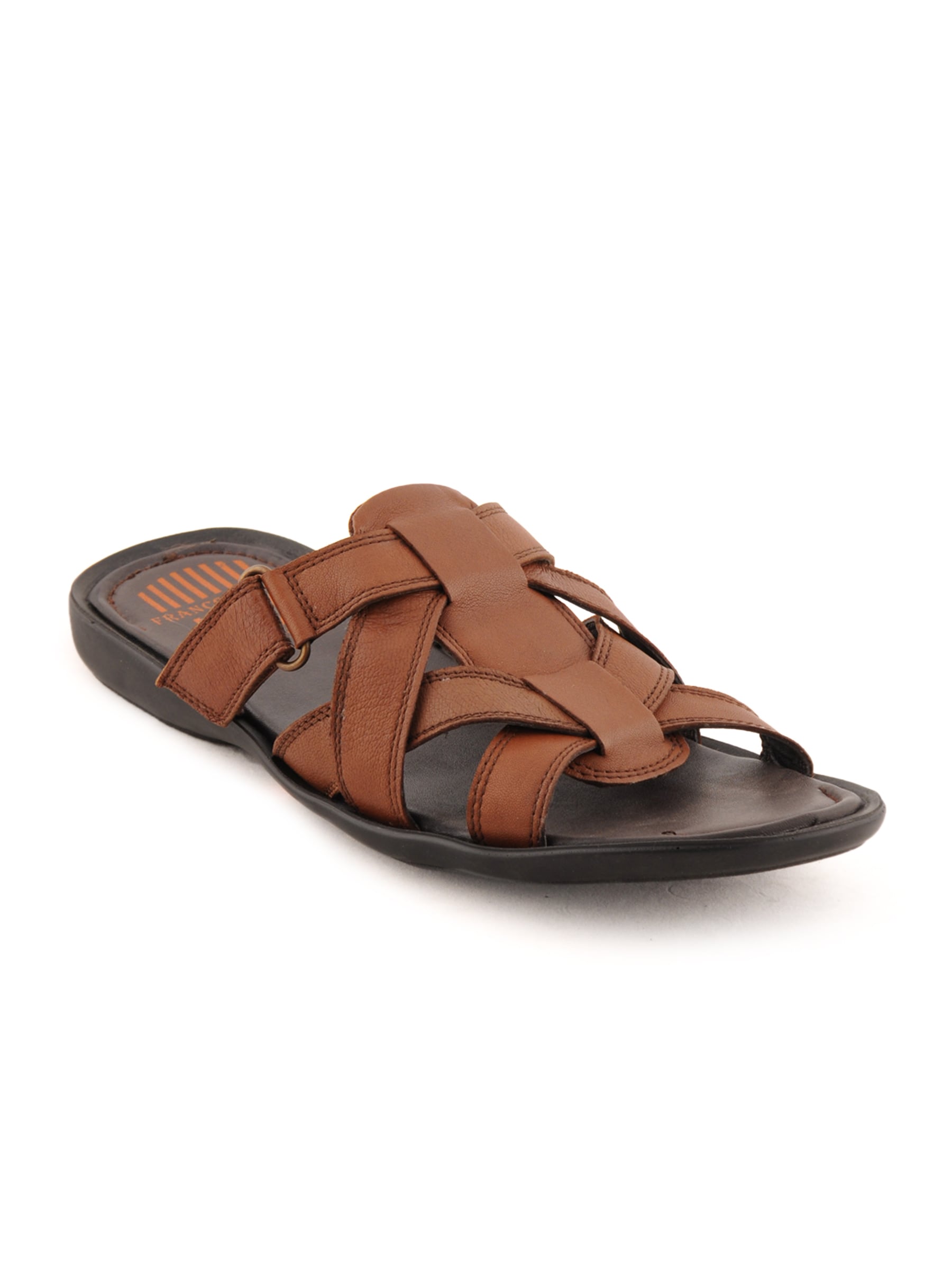 Franco Leone Men Casual Brown Sandals