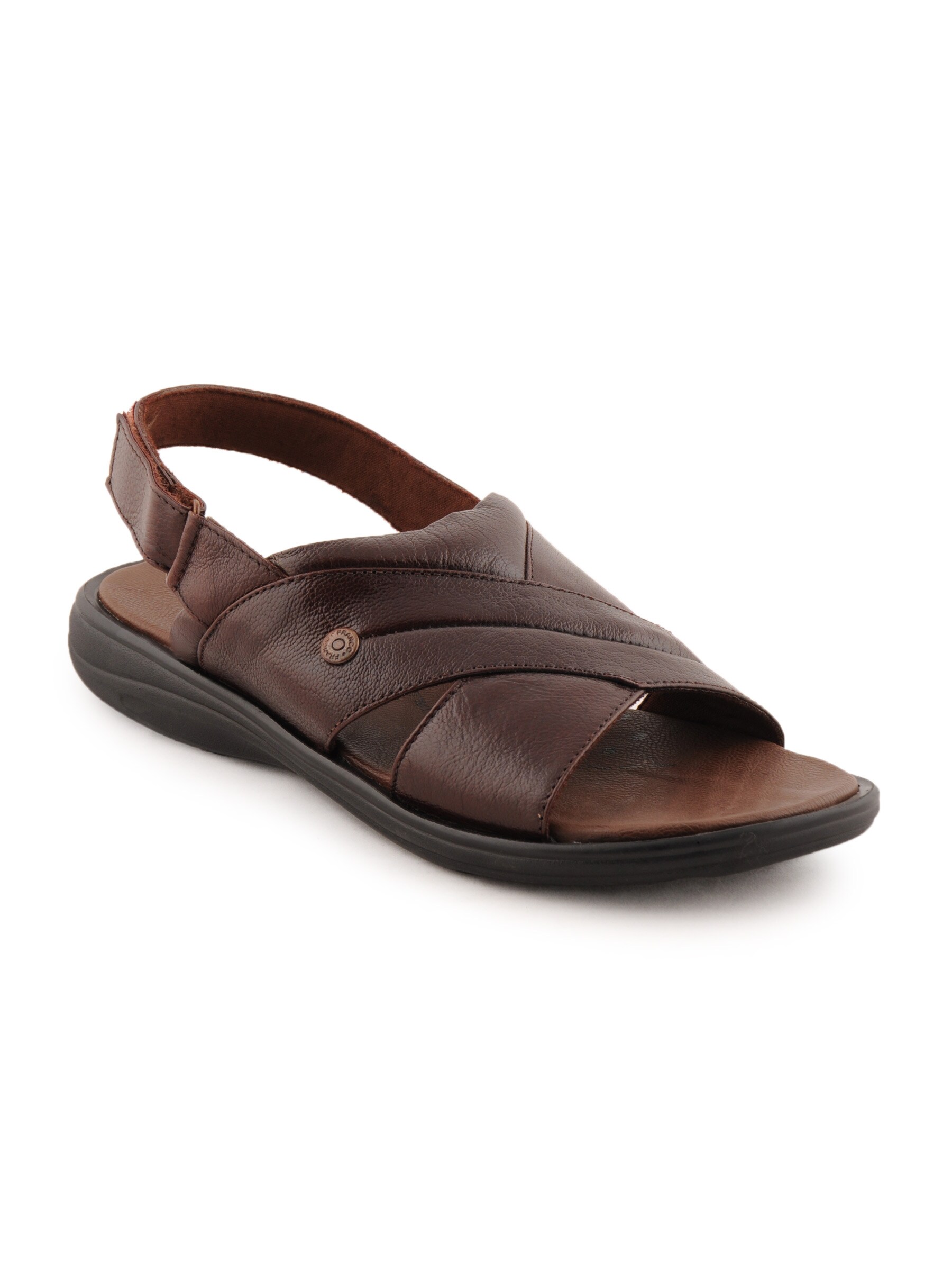 Franco Leone Men Casual Maroon Sandals