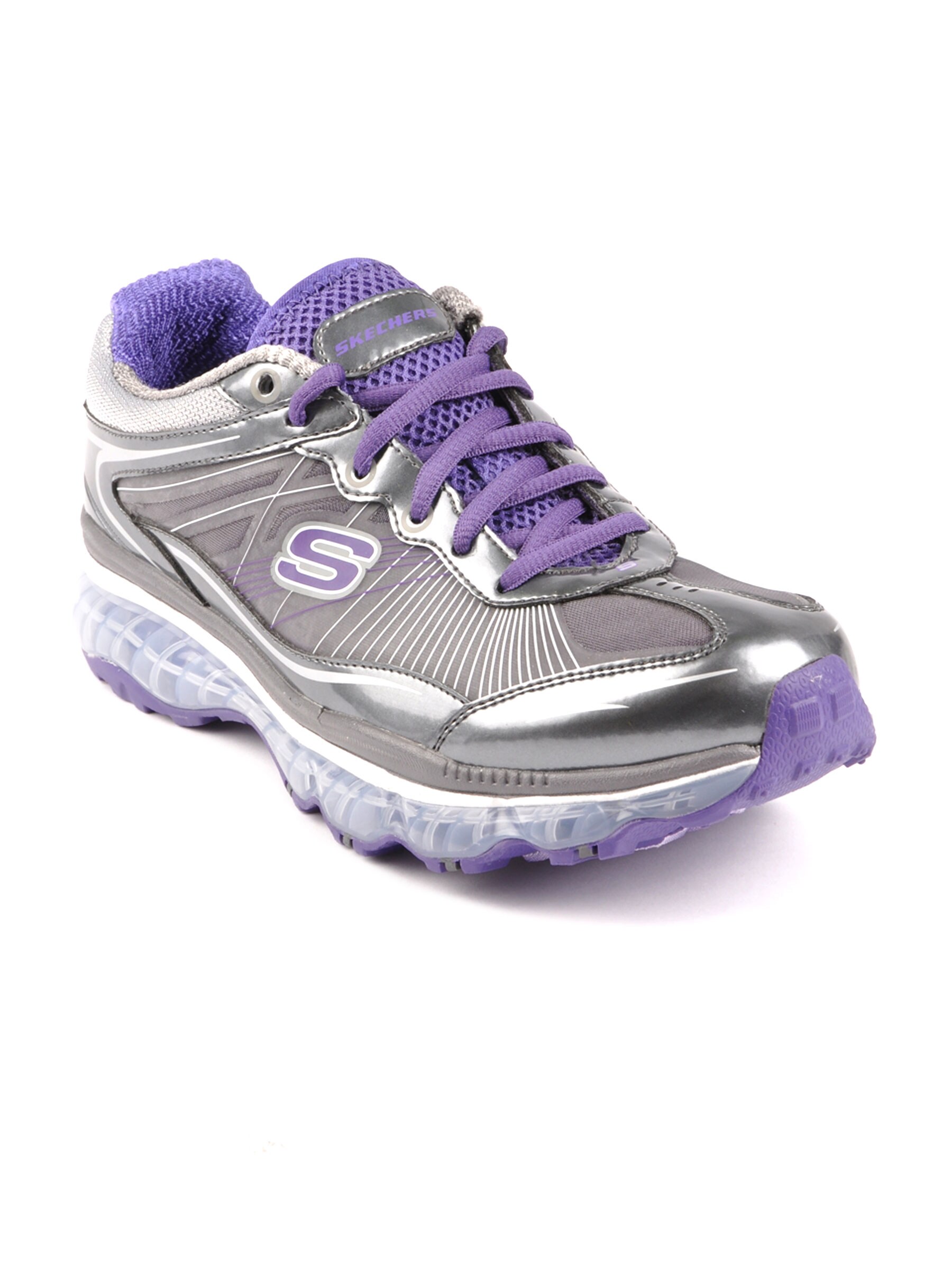 Skechers Women Sports Grey Sports Shoes