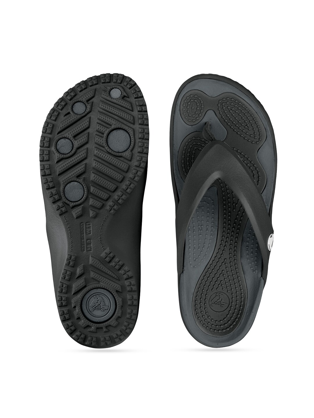Crocs Men Black Flip-Flops