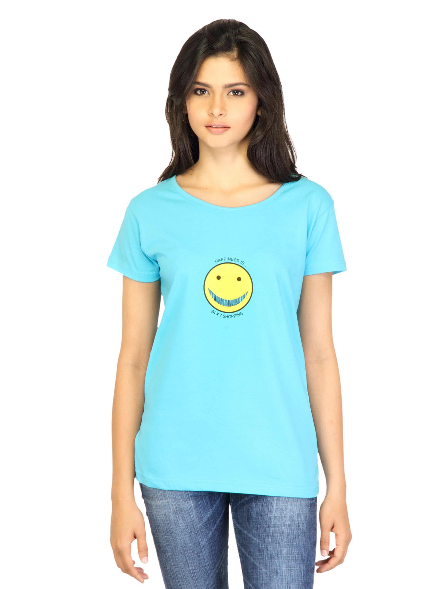 Tantra Women Blue T-shirt