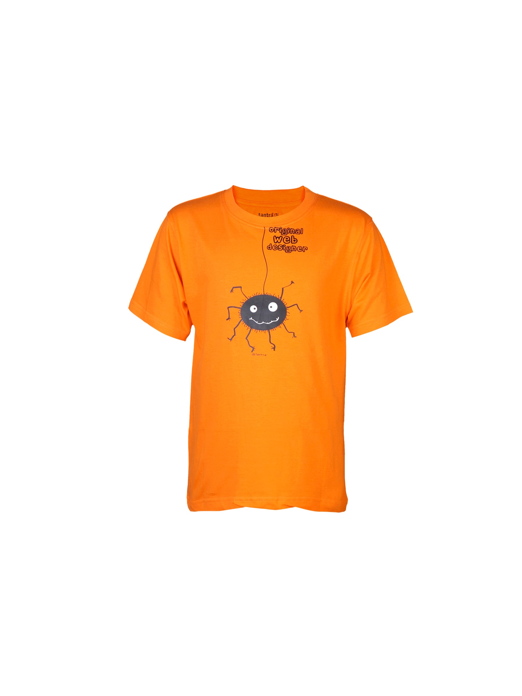 Tantra Unisex Printed Orange Tshirts