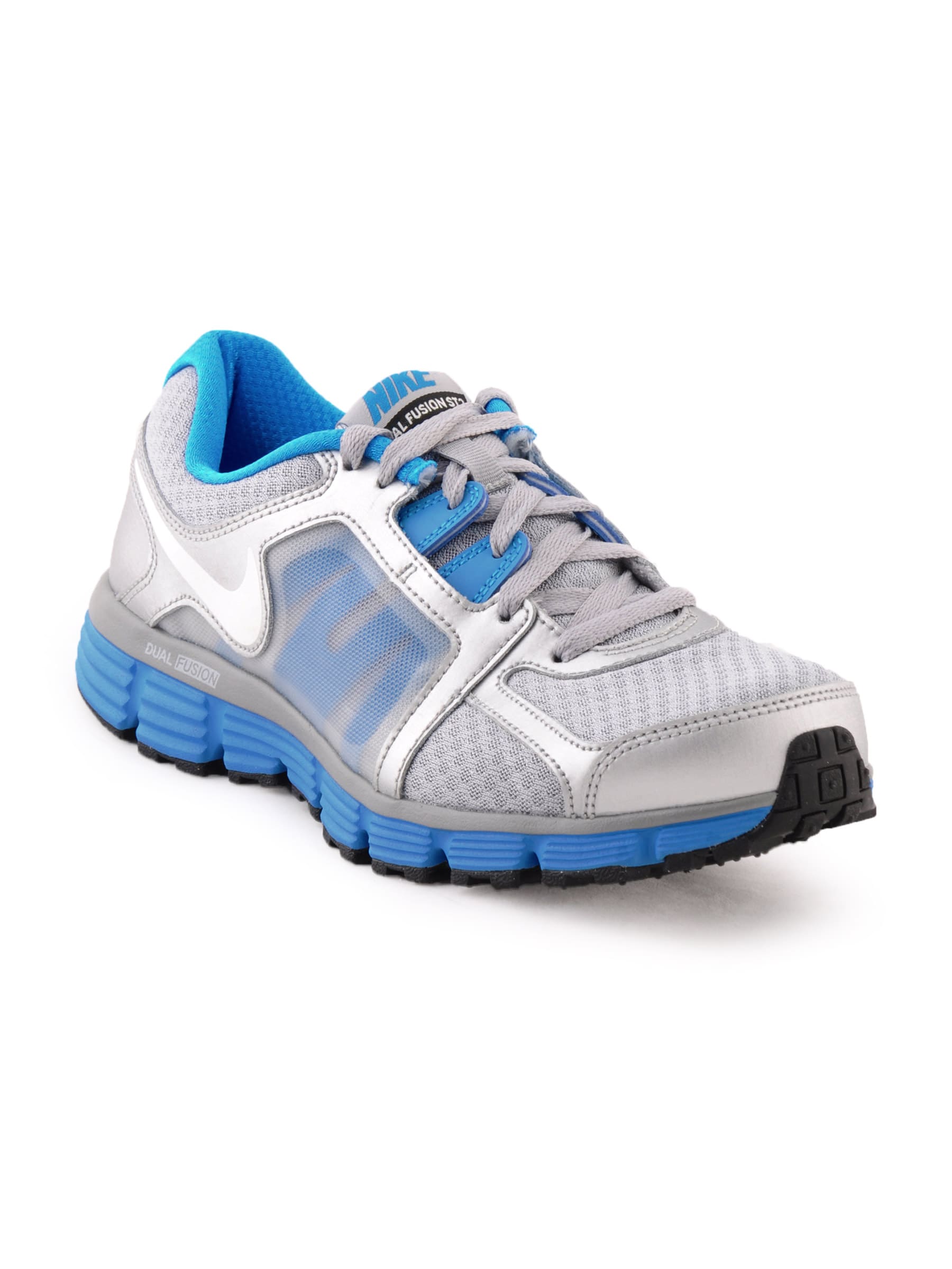 Nike Women Dual Fusion Silver Sports Shoes