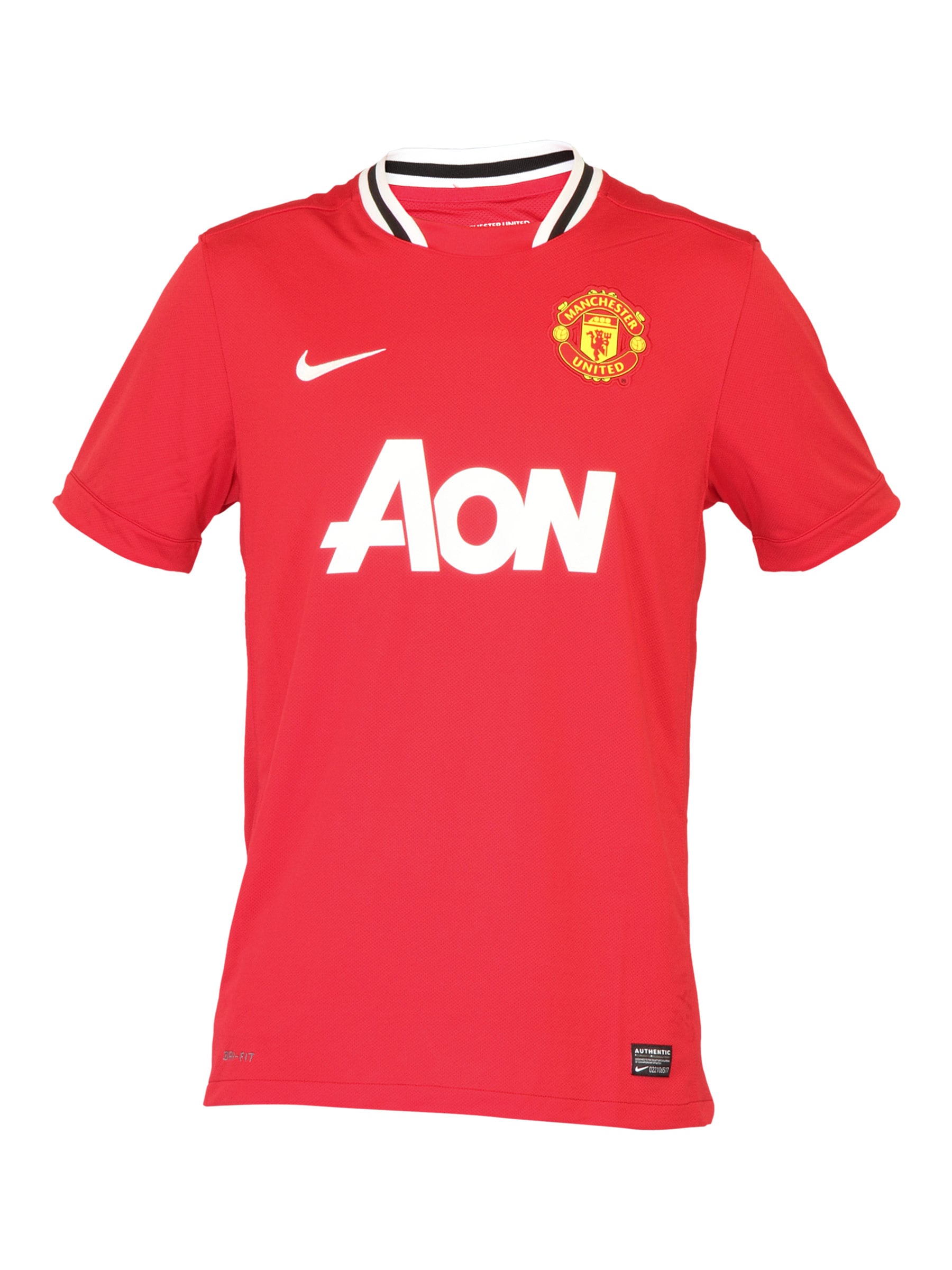 Nike Men Red Manchester United Jersey