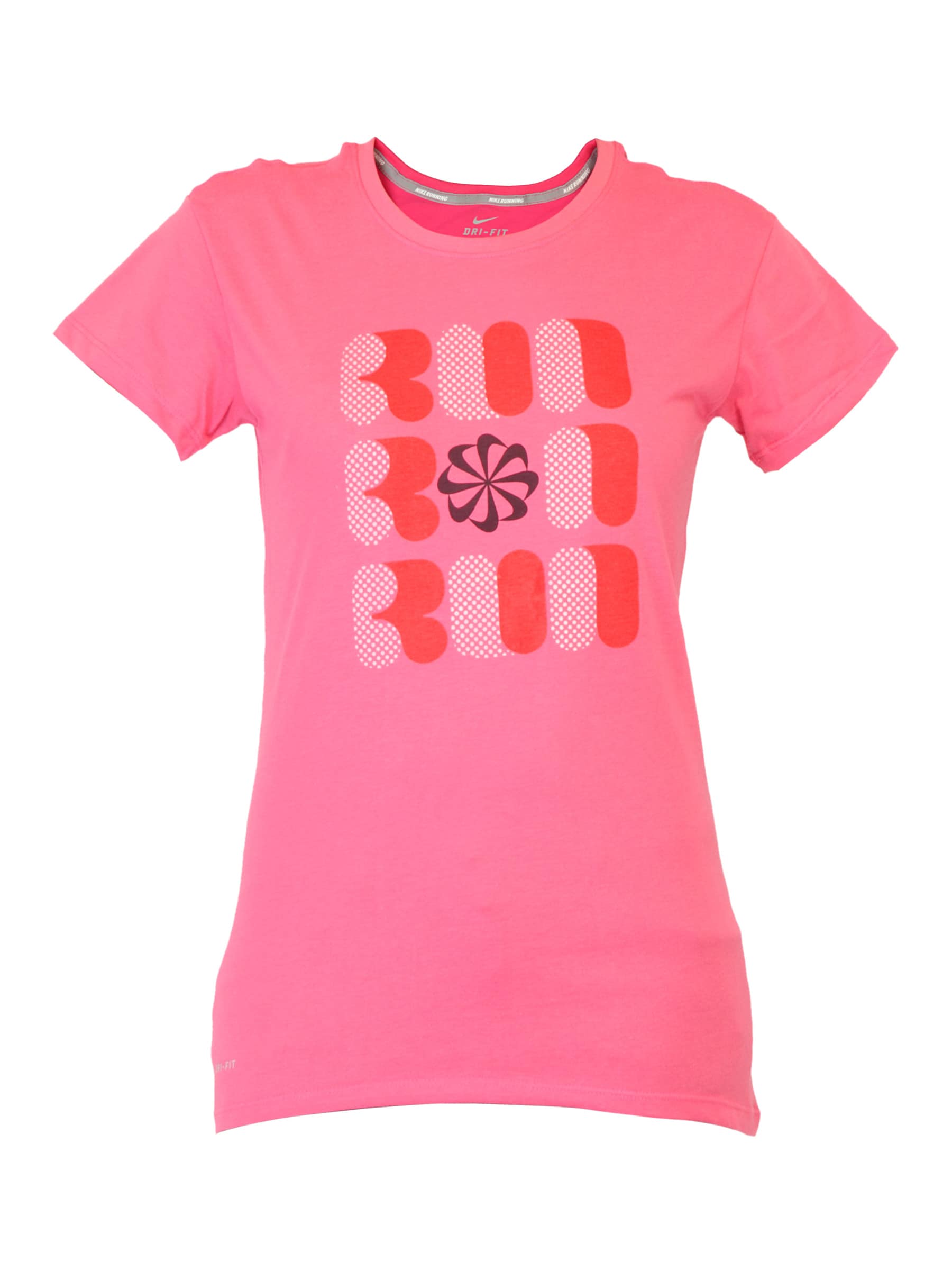 Nike Women Polka Dot Grafitti Pink T-shirt