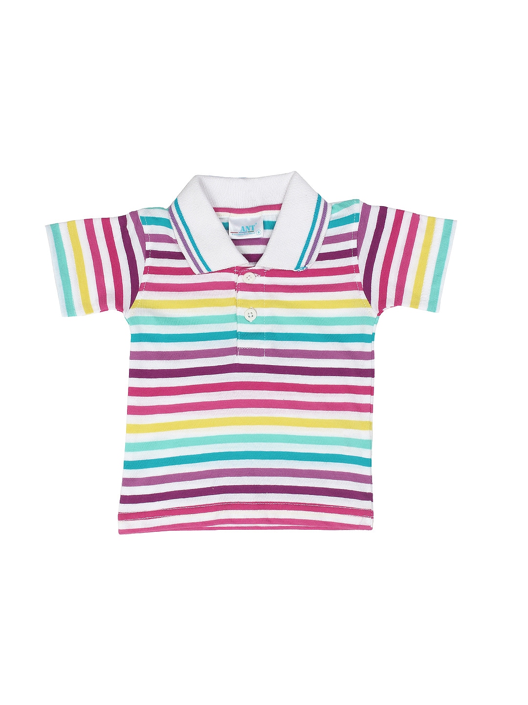 Ant Kids Boys Multicoloured Striped T-shirts