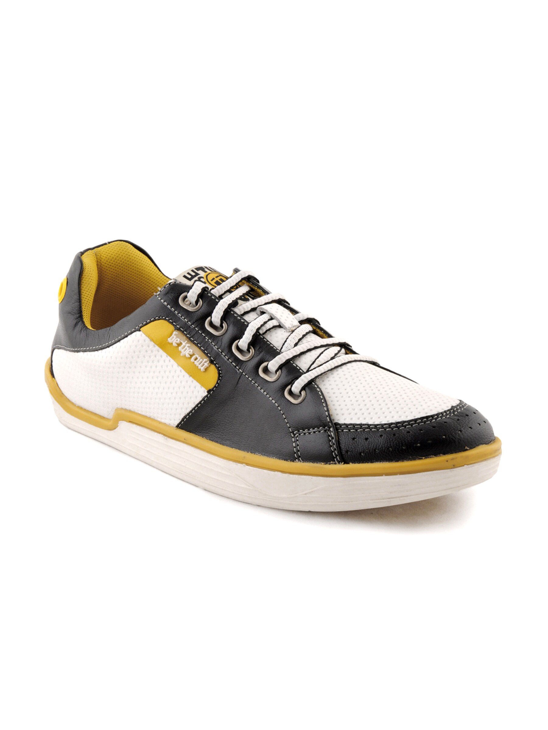 iD Men Casual White Shoes