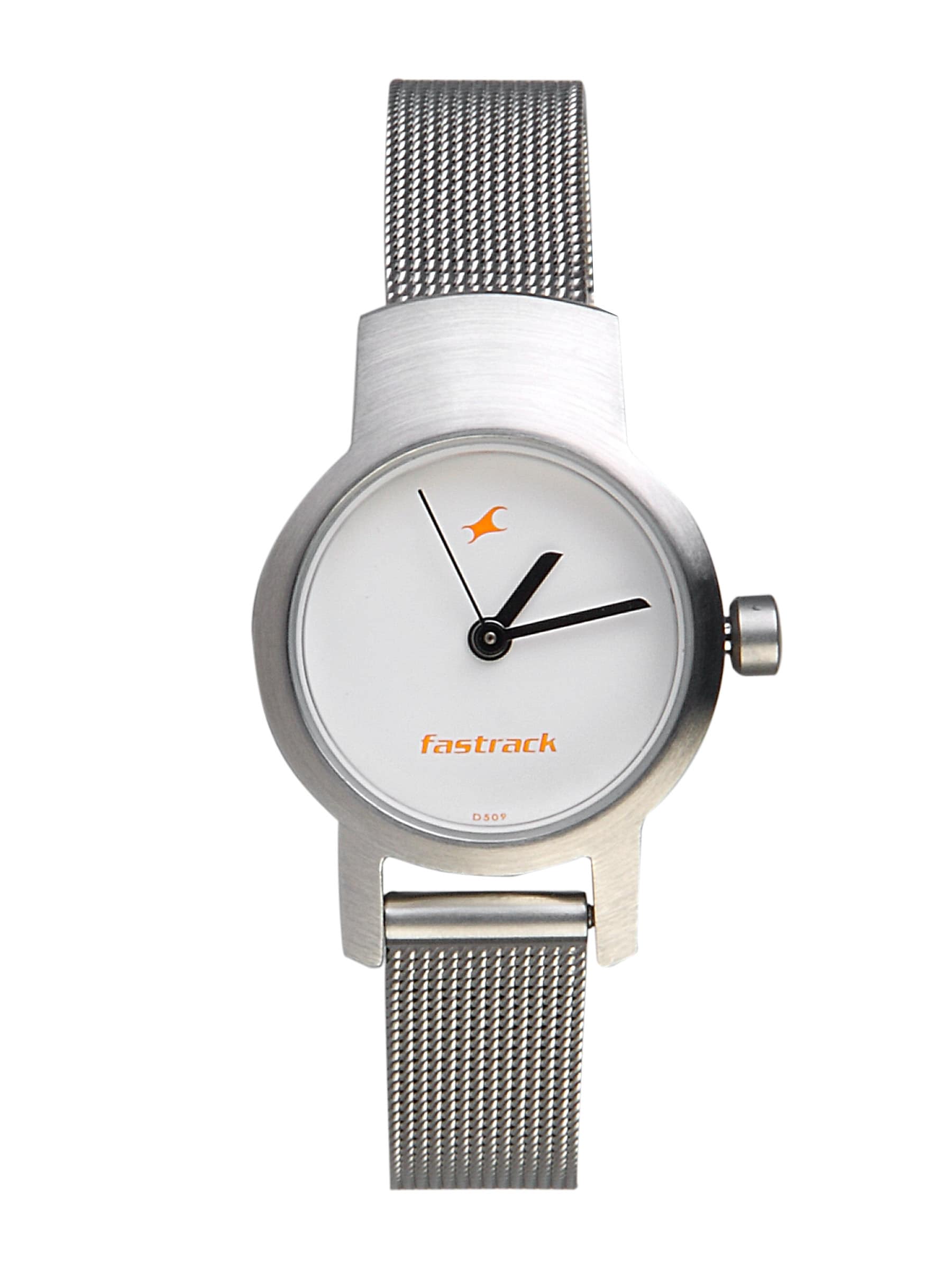 Fastrack Women White Dial Watch 2298SM02