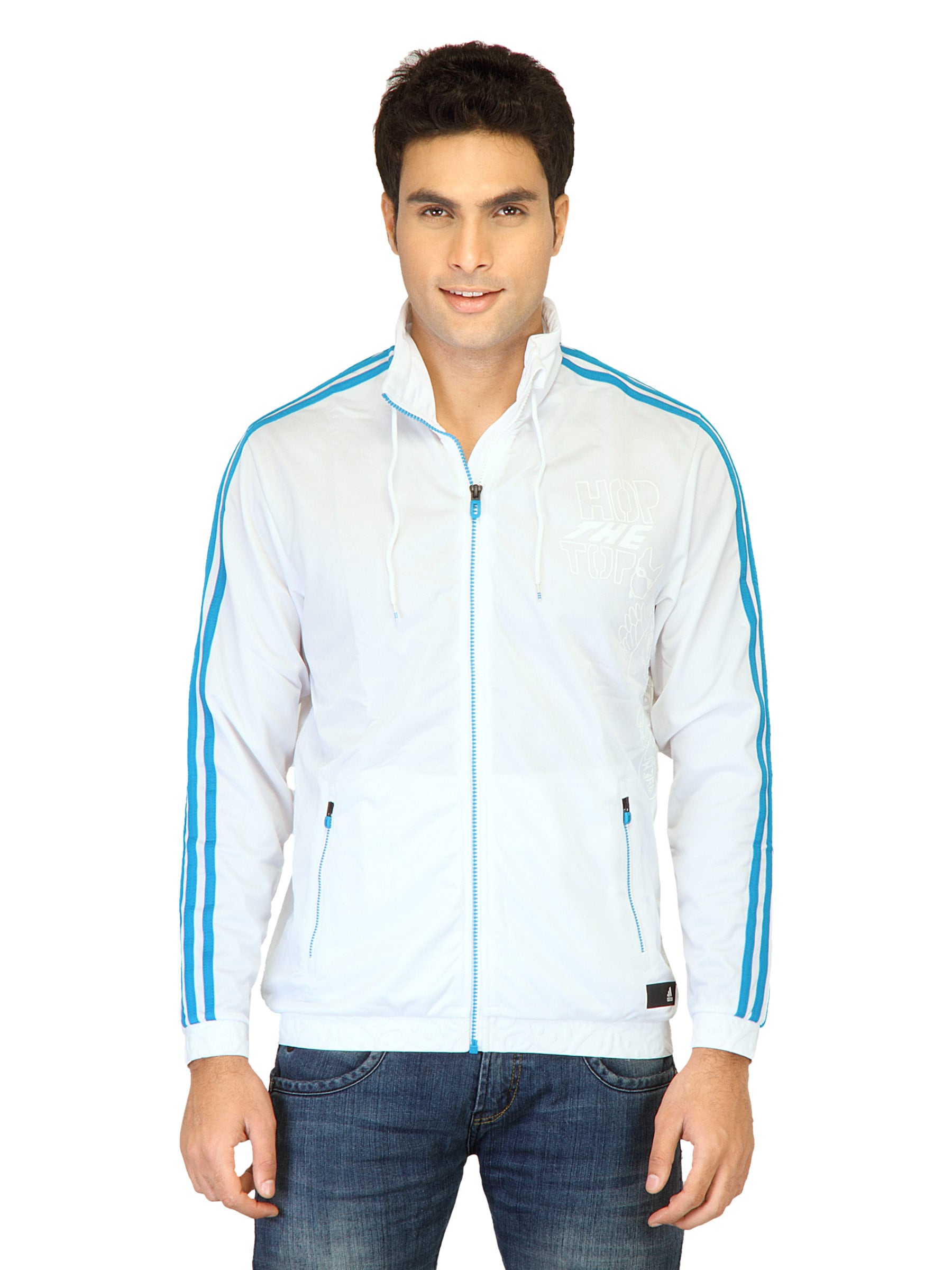 ADIDAS Men Bnce T-Top White Jackets