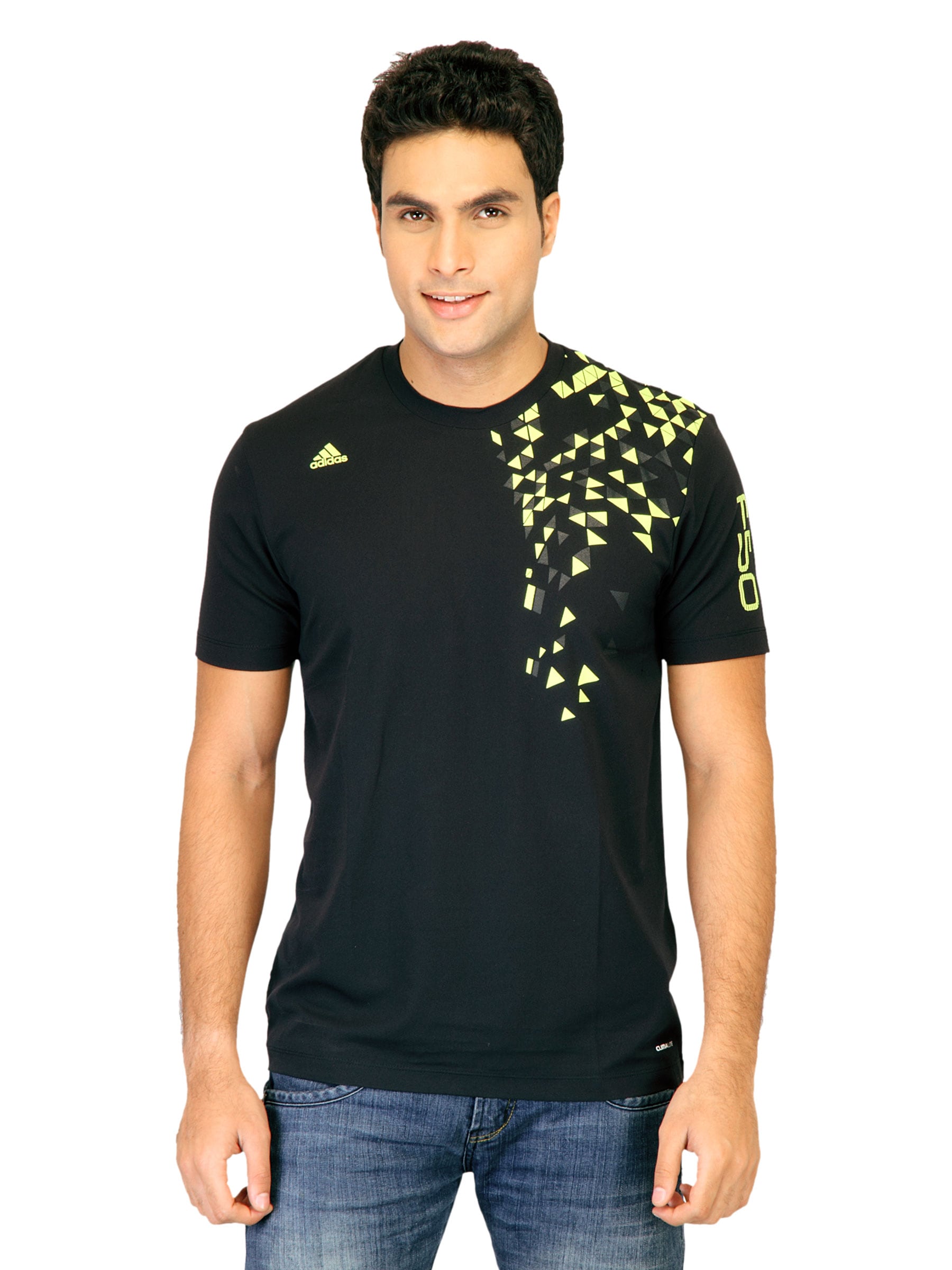 ADIDAS Men F50 Cl Tee Black T-Shirts