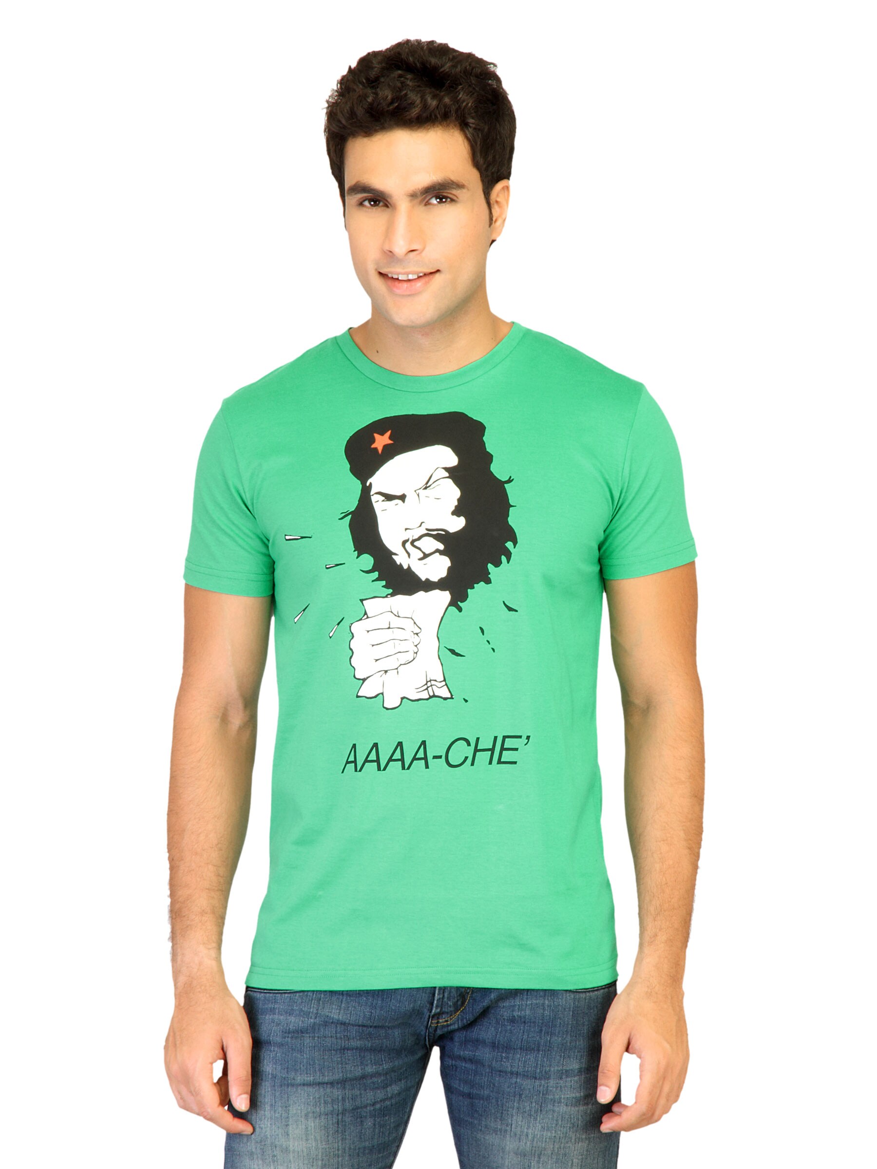 Chimp Men AAA-CHHE Green T-shirts