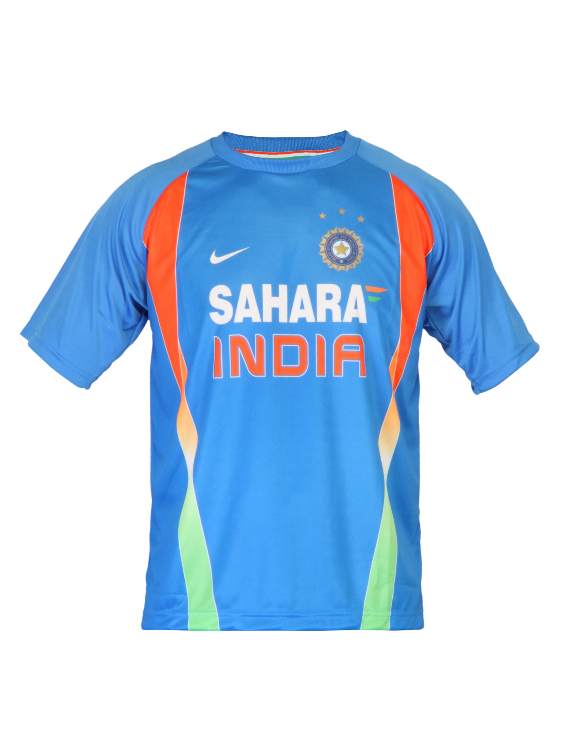 Nike Men Team India Special Edition Three Star Blue Jersey