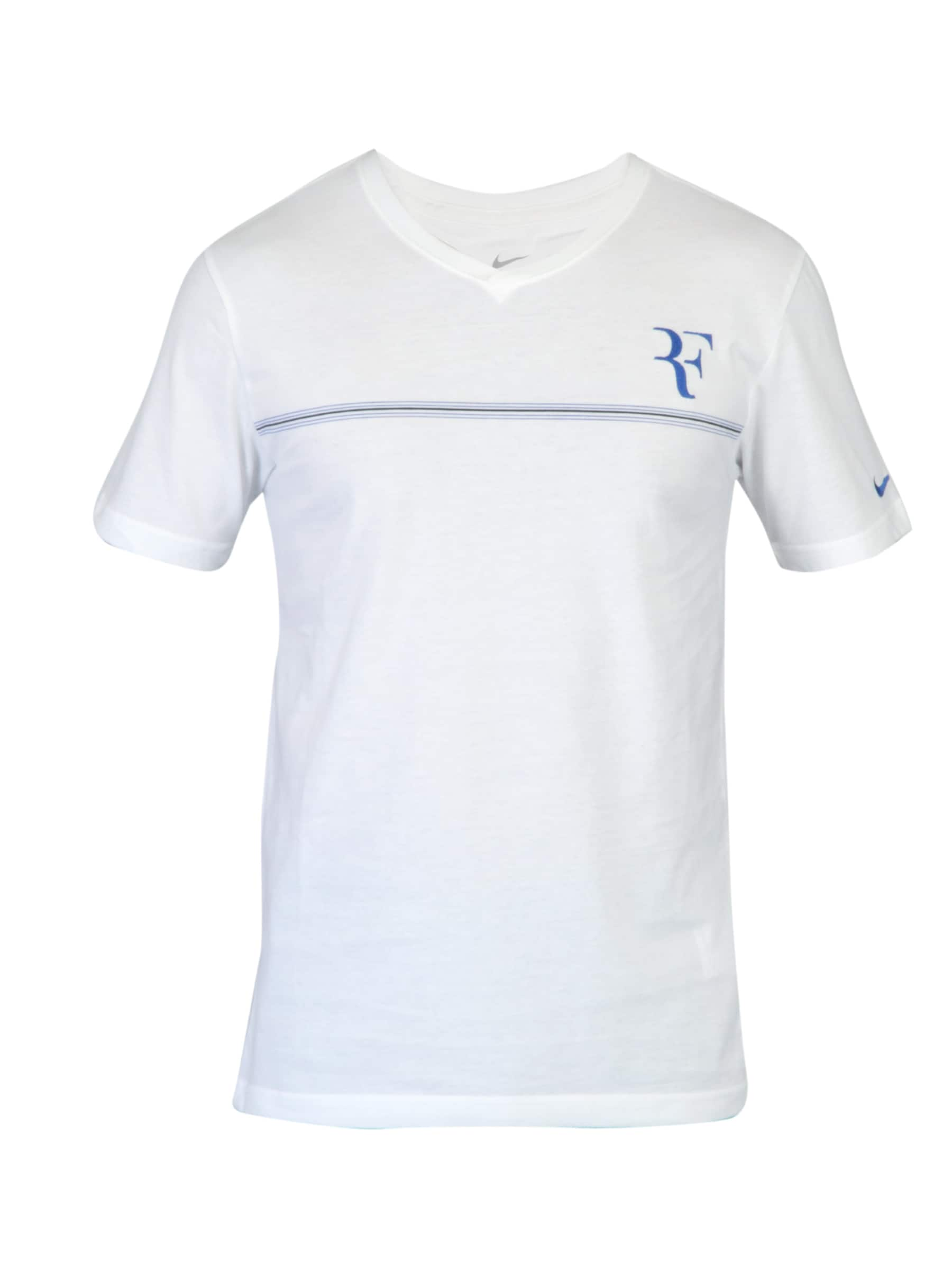 Nike Men Solid White Tshirts