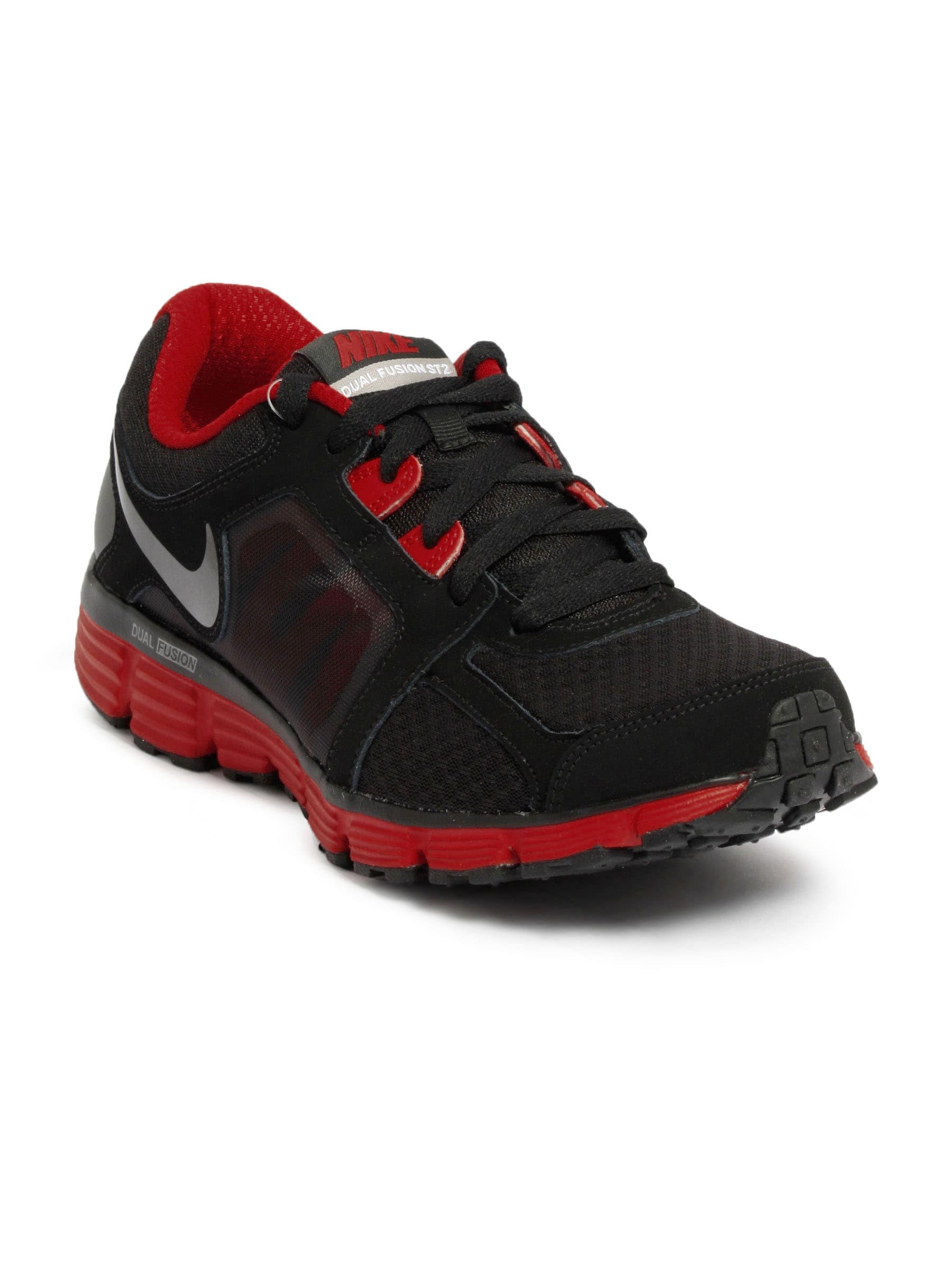 Nike Men Dual Fusion ST 2 Black Sports Shoes