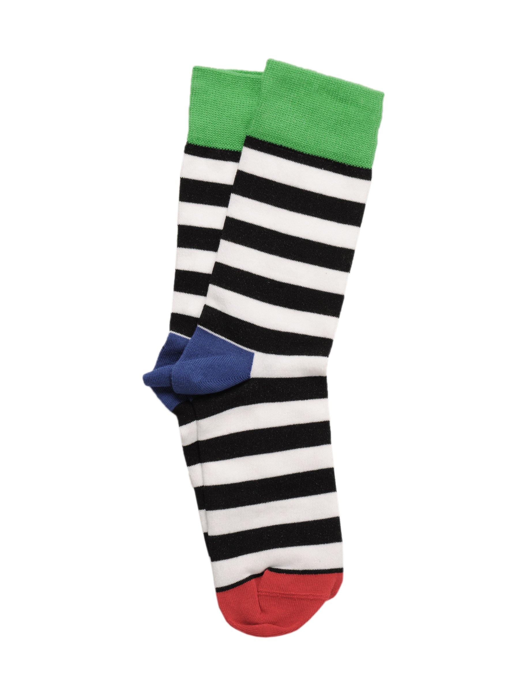 United Colors of Benetton Men Stripes Green Socks