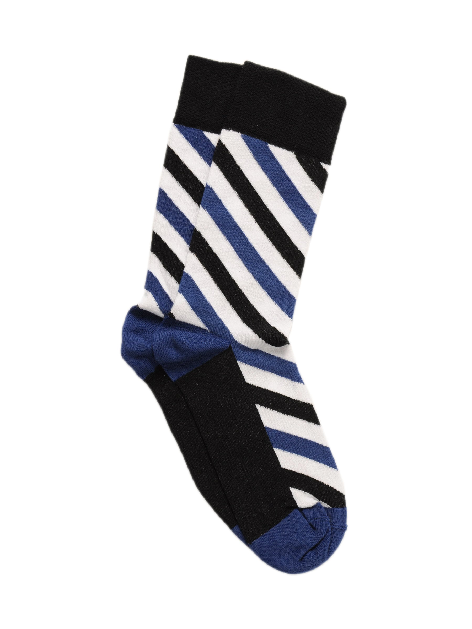 United Colors of Benetton Men Stripes Blue Socks