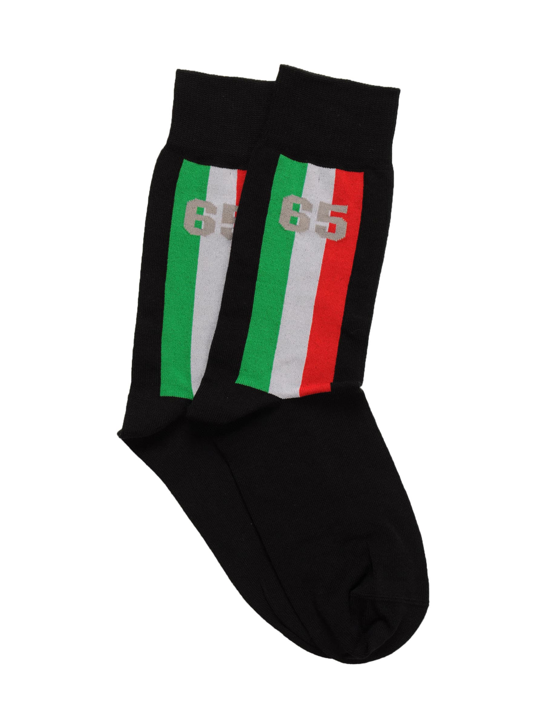 United Colors of Benetton Men Solid Black Socks