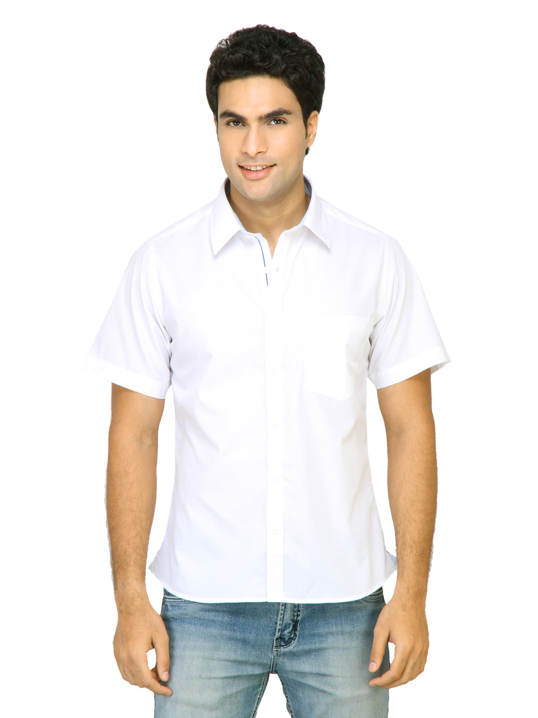 Indigo Nation Men Formal Shirt White Shirts