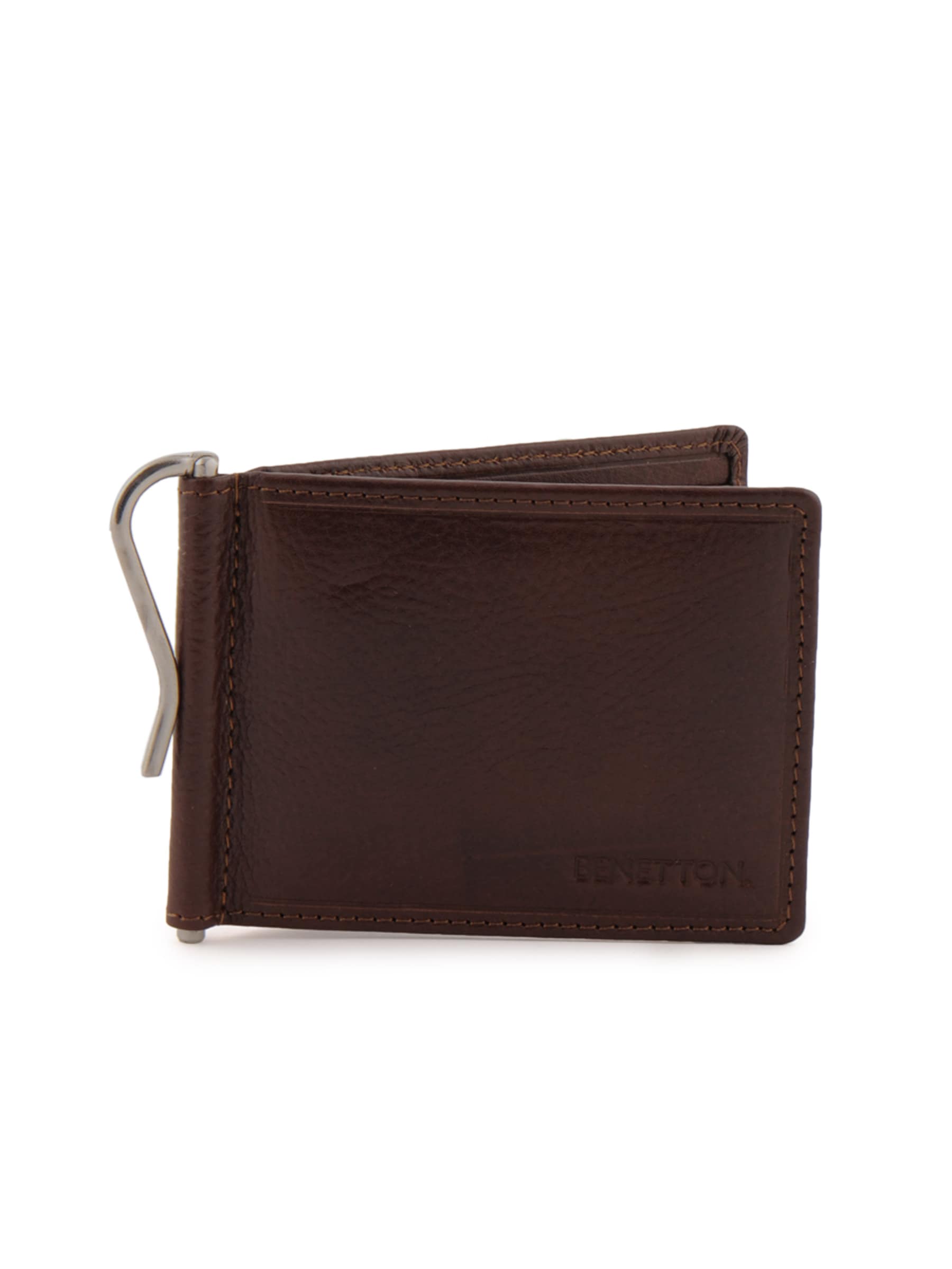 United Colors of Benetton Men Solid Brown Wallets