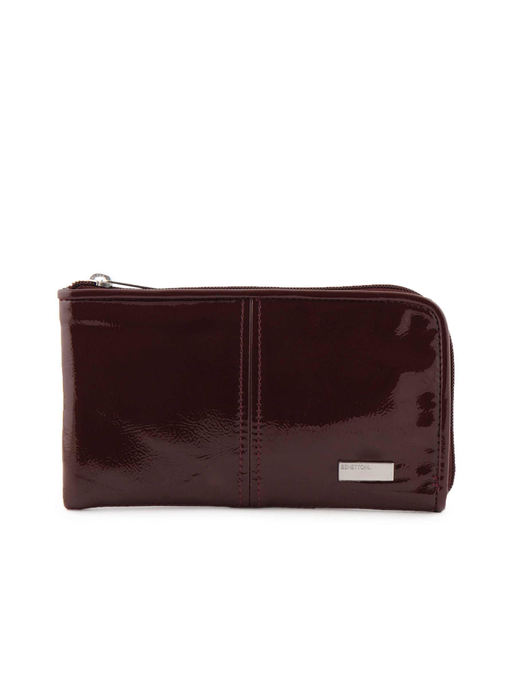 United Colors of Benetton Women Solid Maroon Wallets