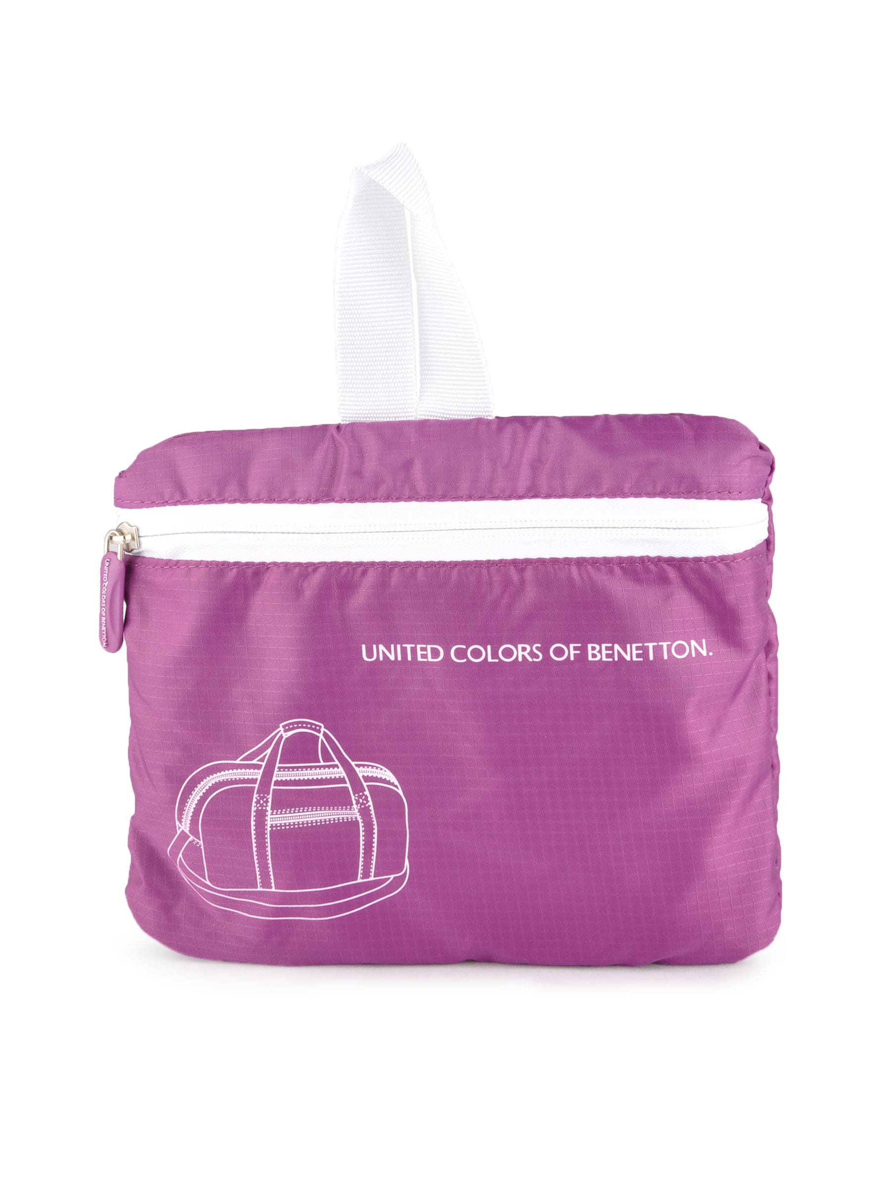 United Colors of Benetton Women Solid Purple Bags