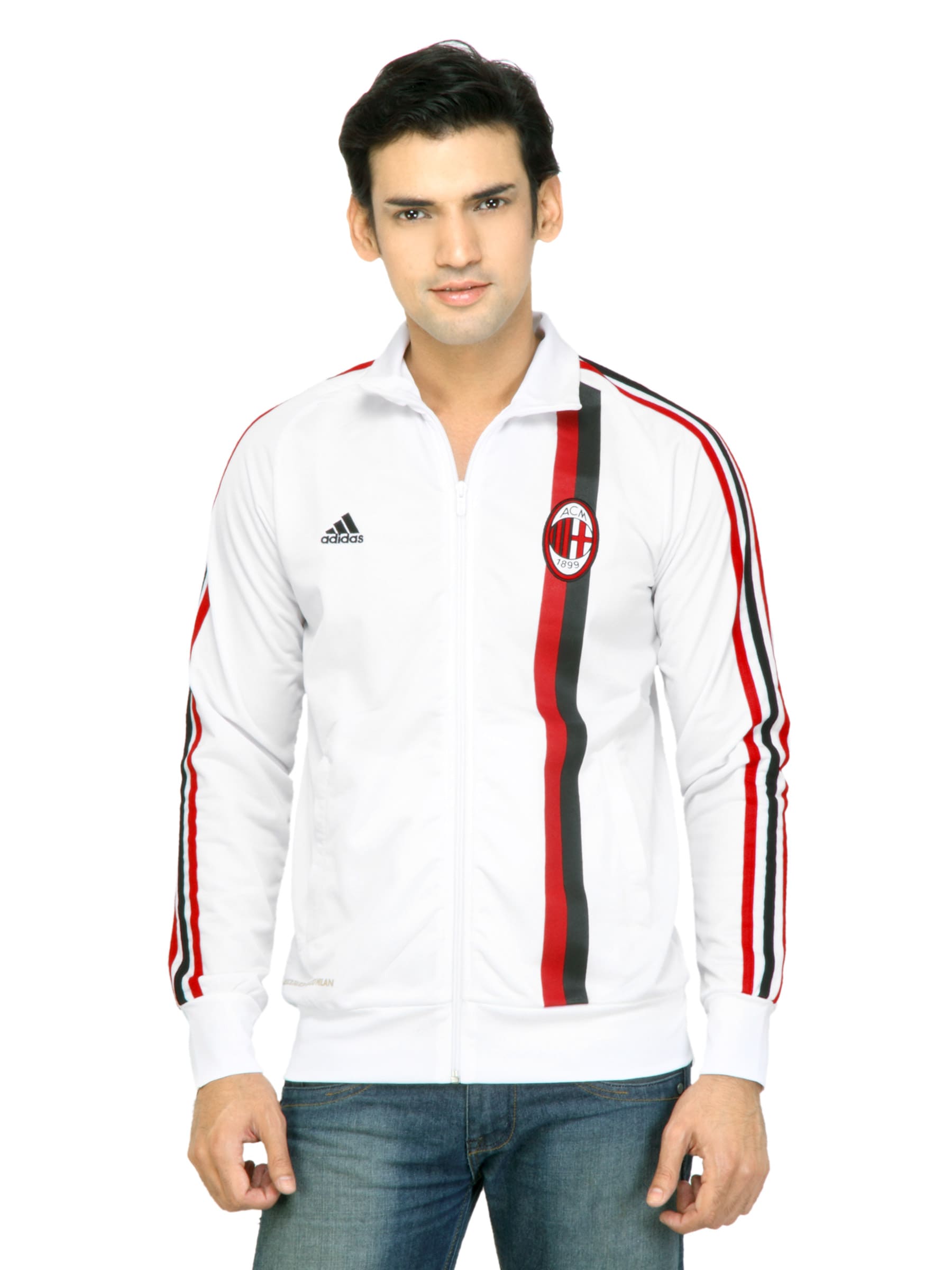 ADIDAS Men Solid White Jackets