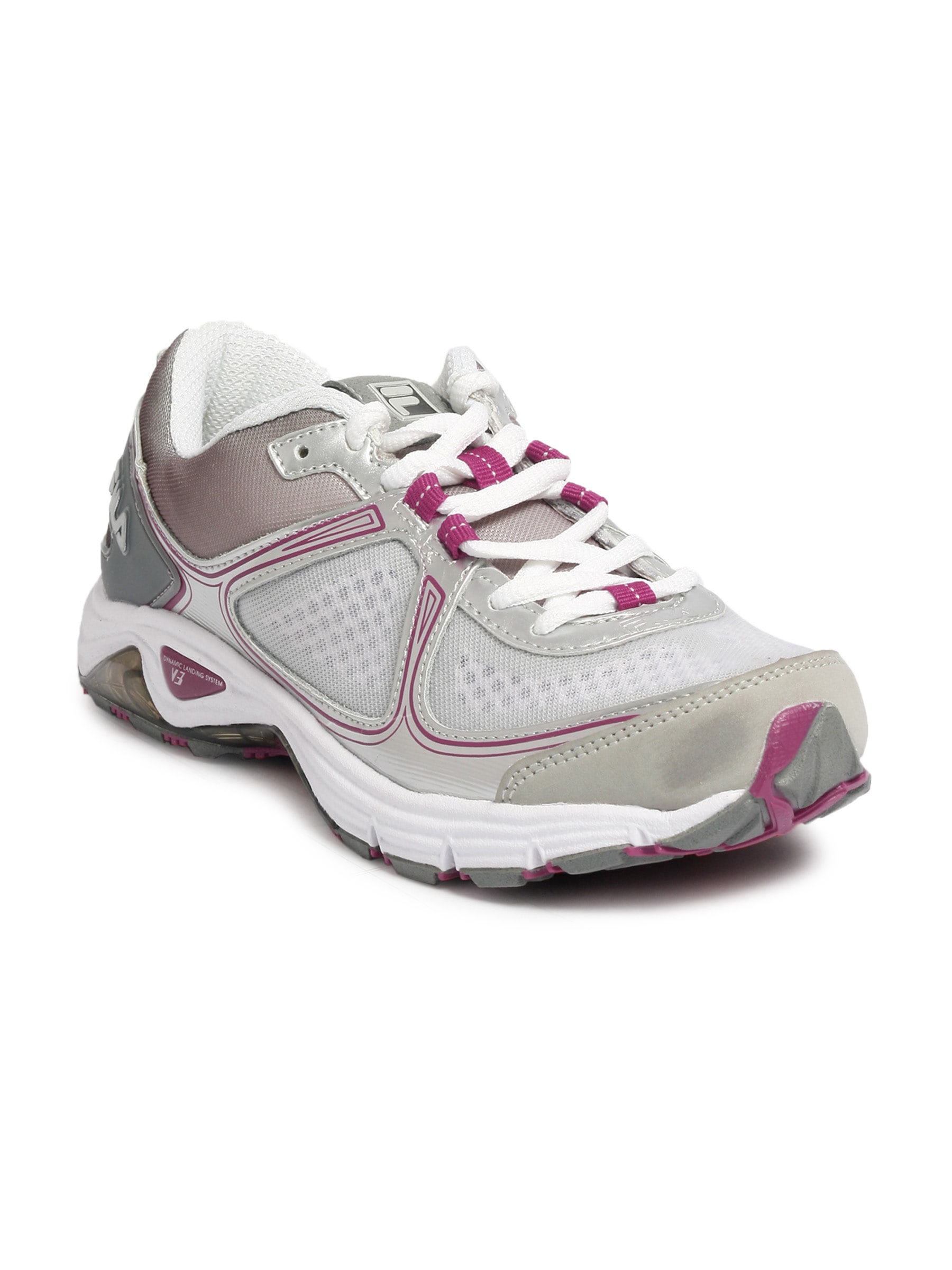 FILA Women DLS Spry Silver Sports Shoes