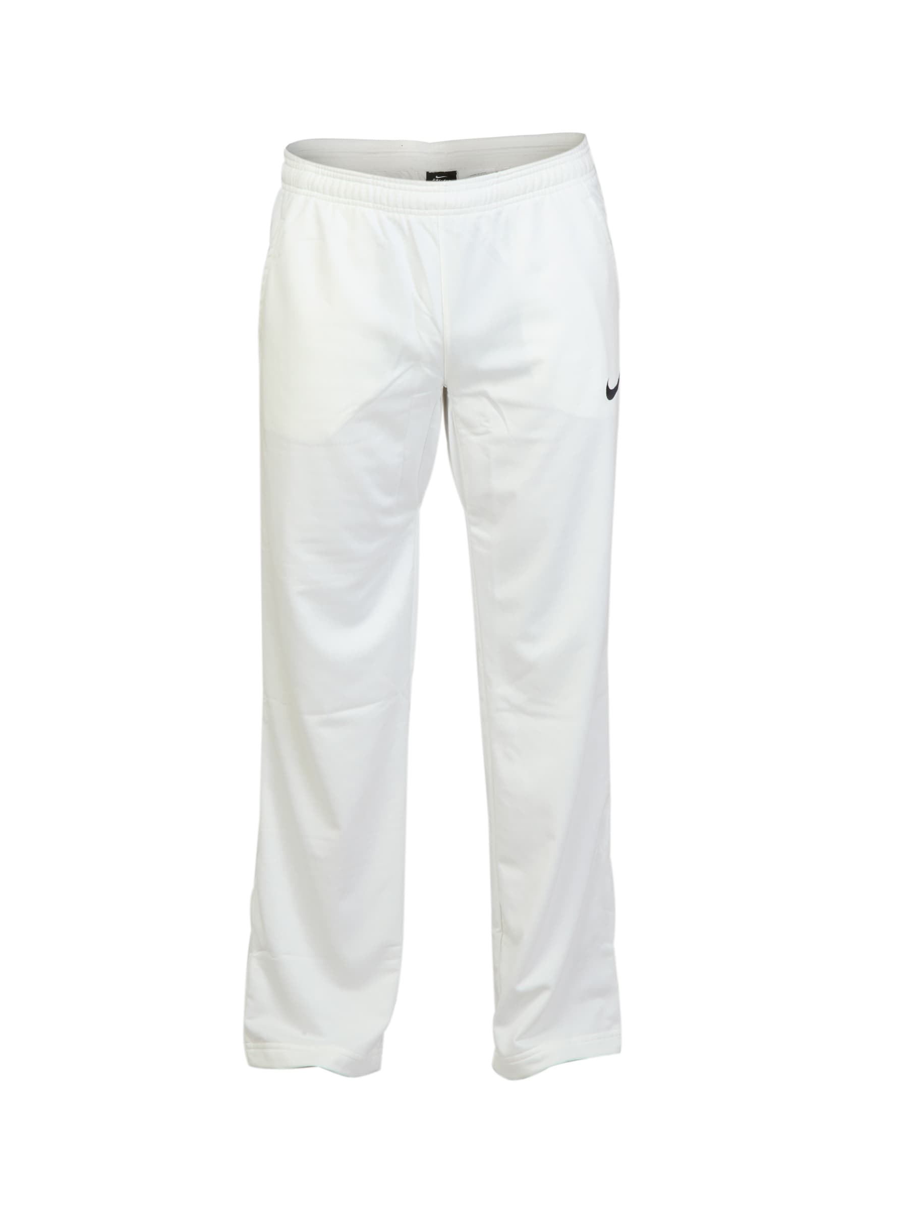 Nike Men Solid Off-White Track Pants