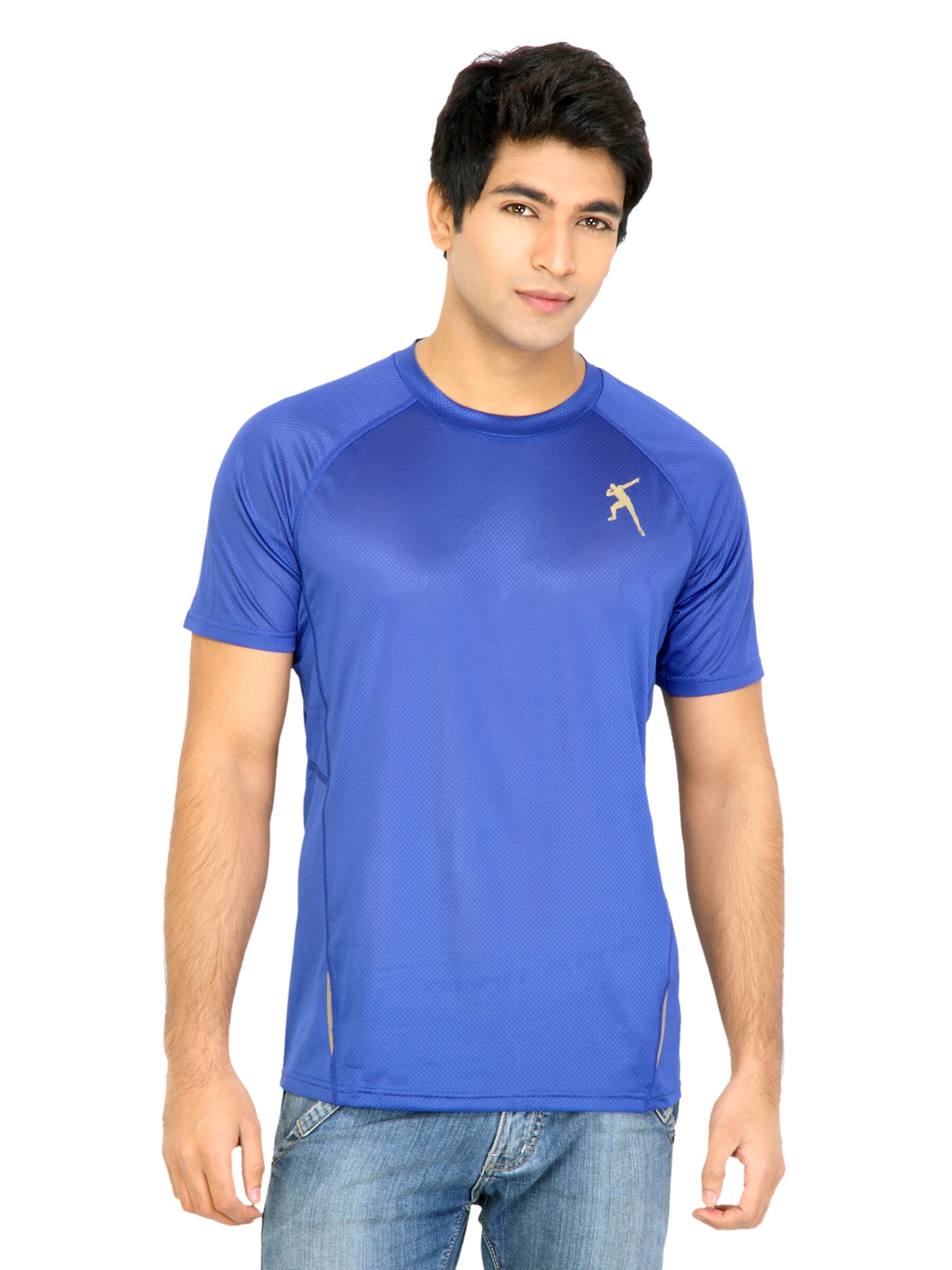 Puma Men Bolt Essential Blue Tshirts