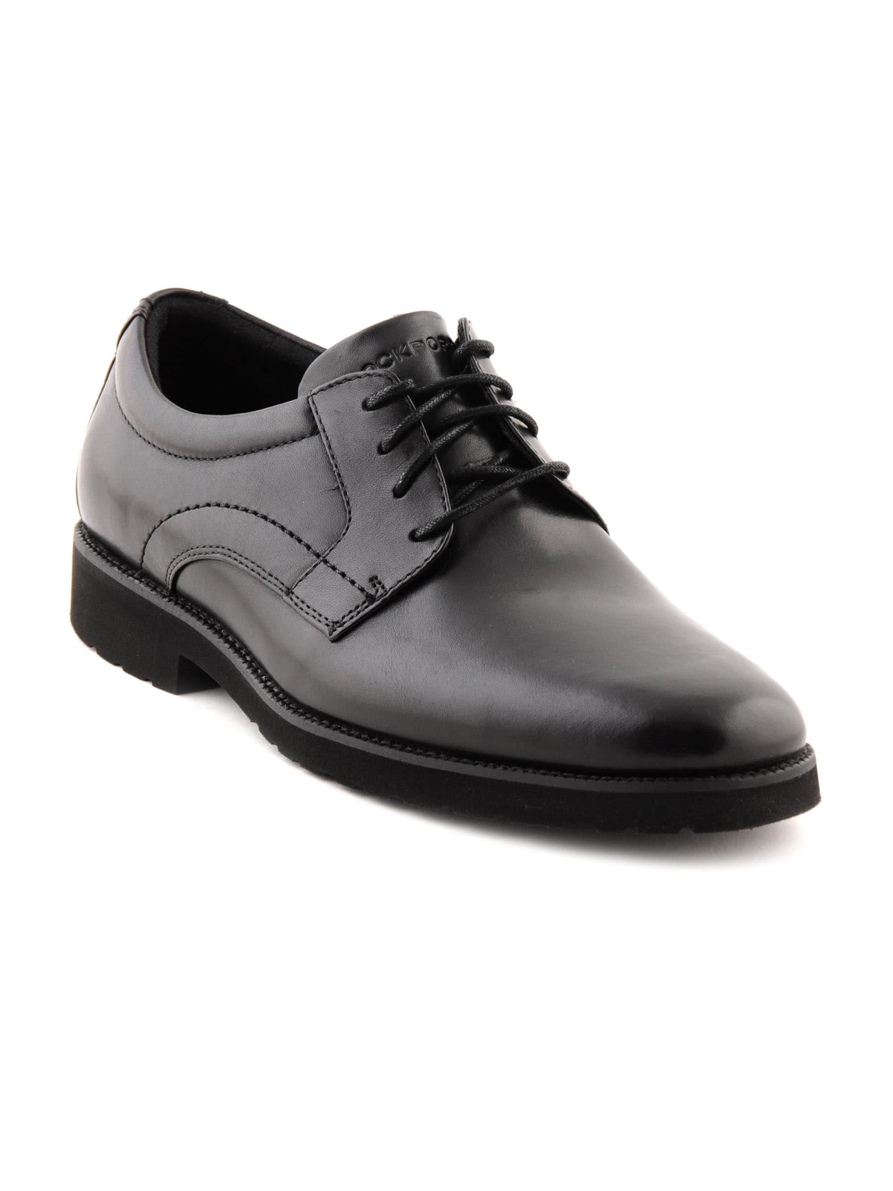 Rockport Men OC Plaintoe Black Formal Shoes