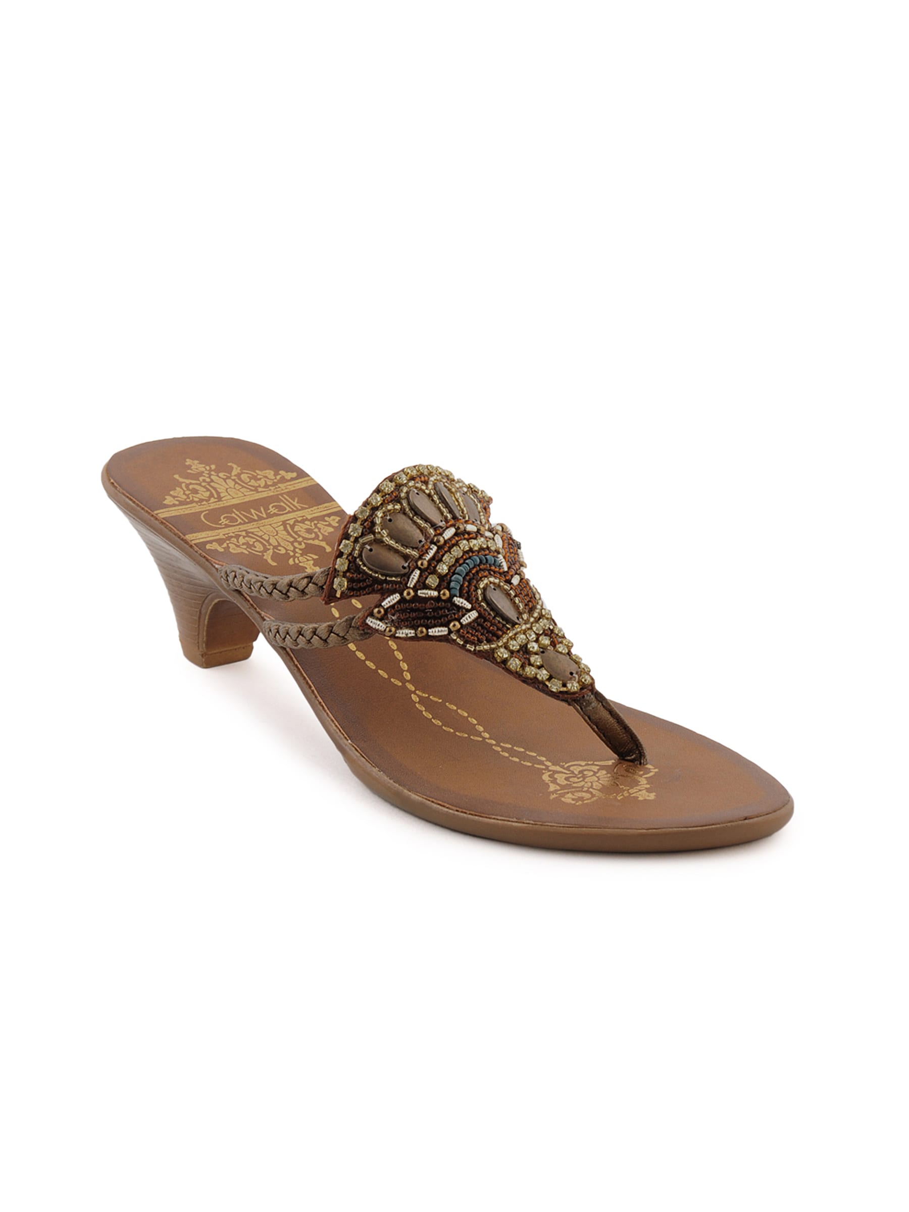 Catwalk Women Casual Bronze Heels