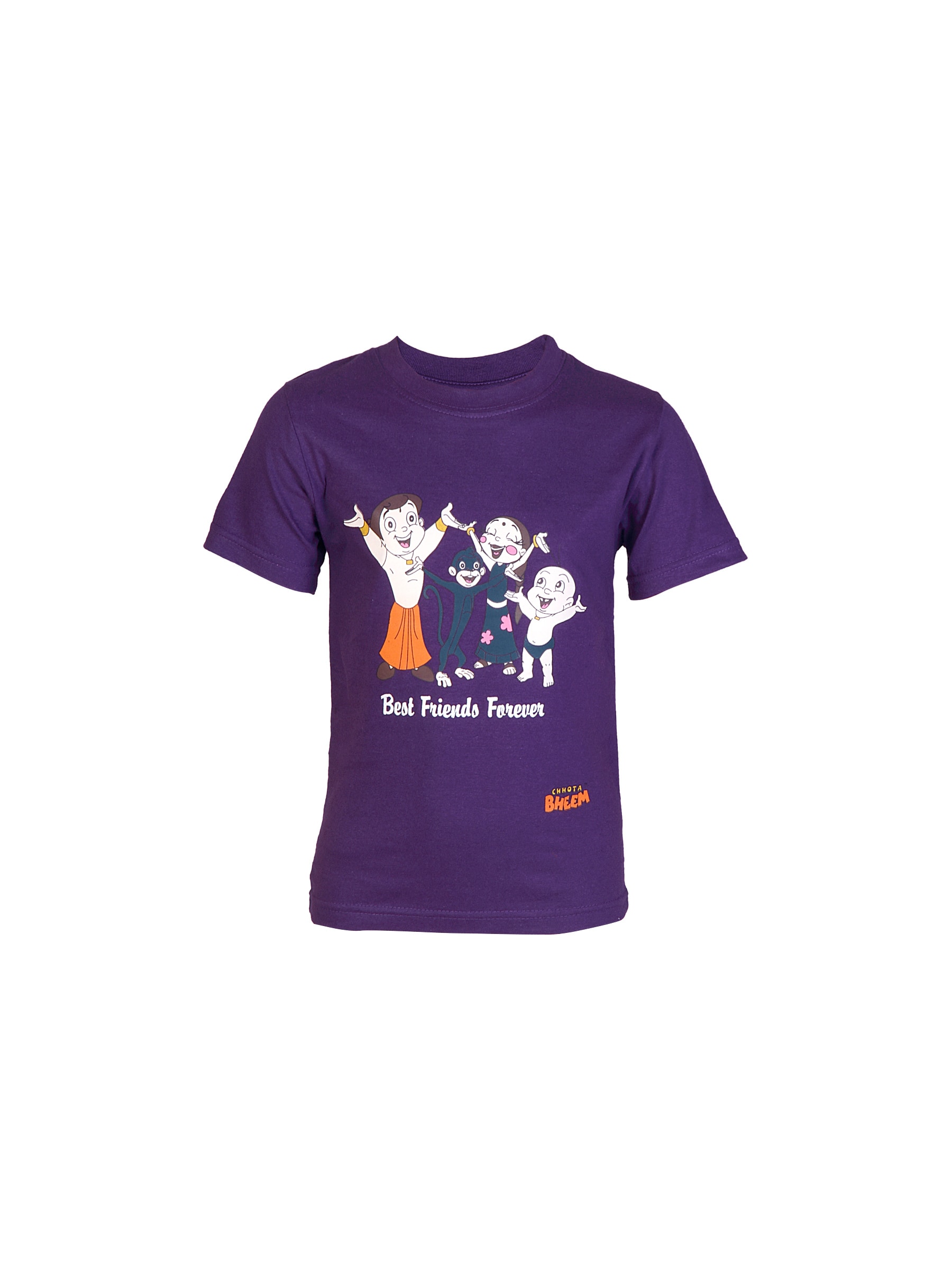 Chhota Bheem Kids Boys Best Friends Group TShirt