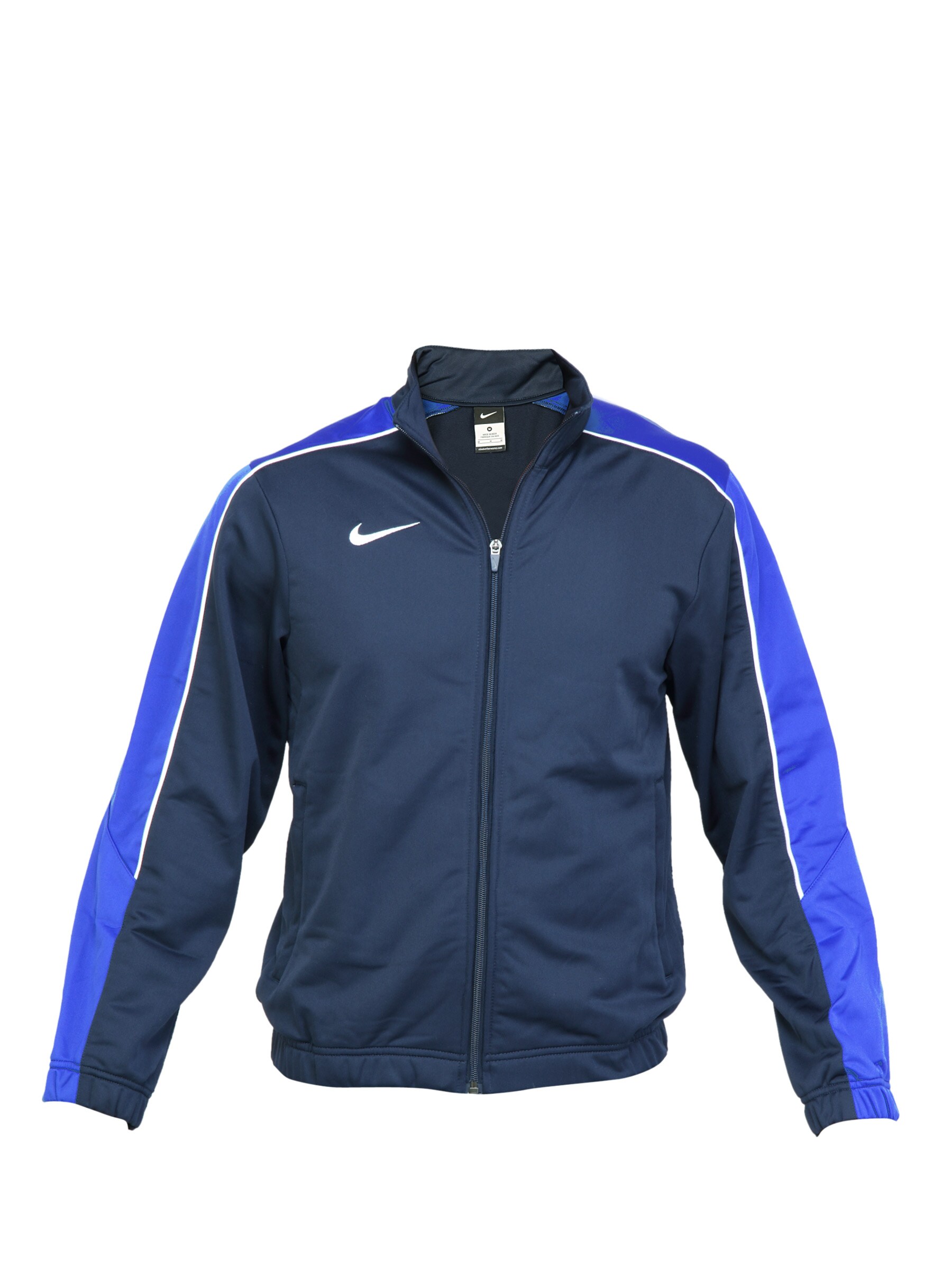 Nike Men Football Soccer Navy Blue Jackets
