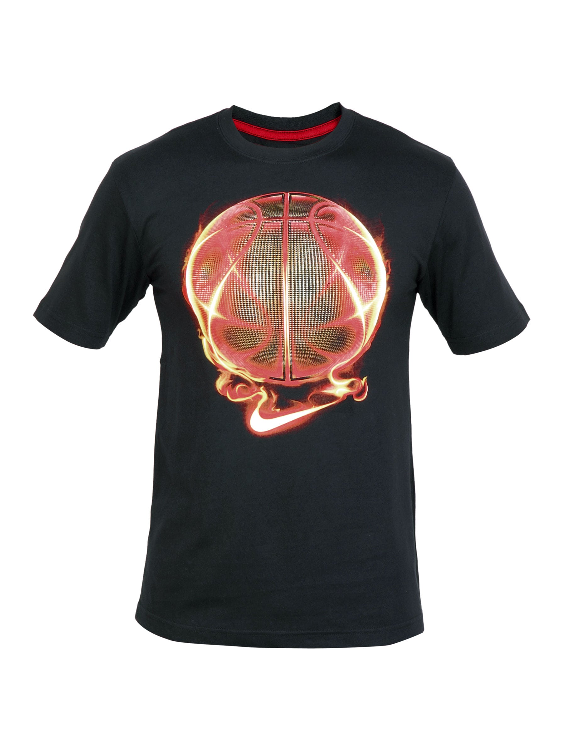 Nike Men Bsktbll Black T-Shirts