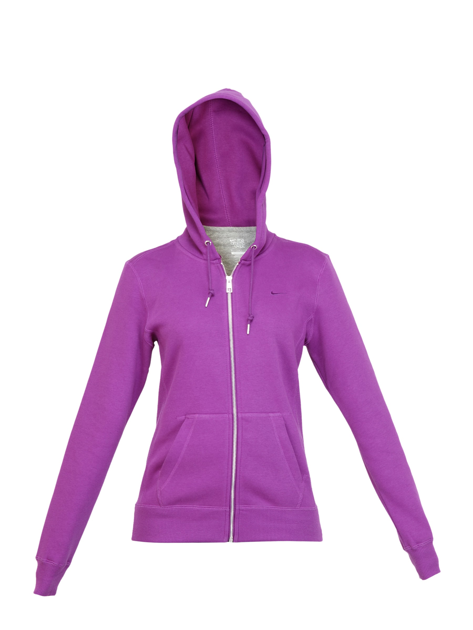 Nike Women AS Squad Fleece FZ Hoody Purple Sweatshirts