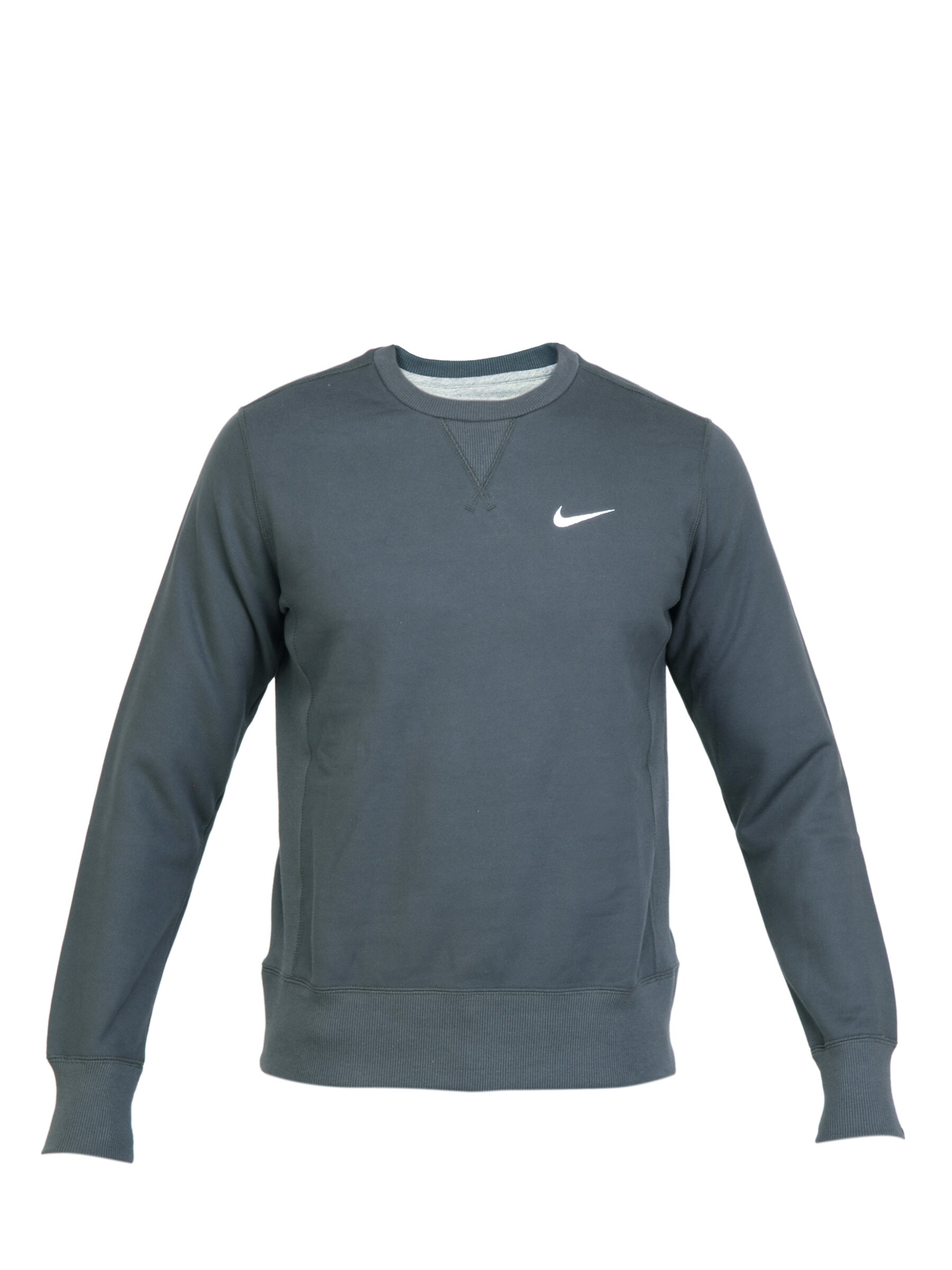 Nike Men AS Squad FT LS Crew Grey Sweatshirts