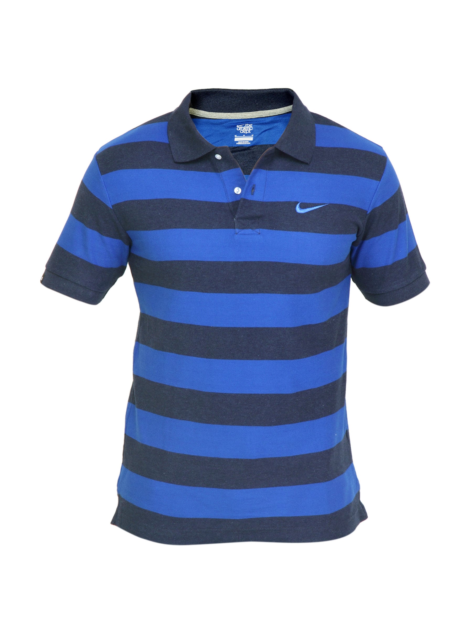 Nike Men AS AD Club Pique Polo Navy Blue Tshirts