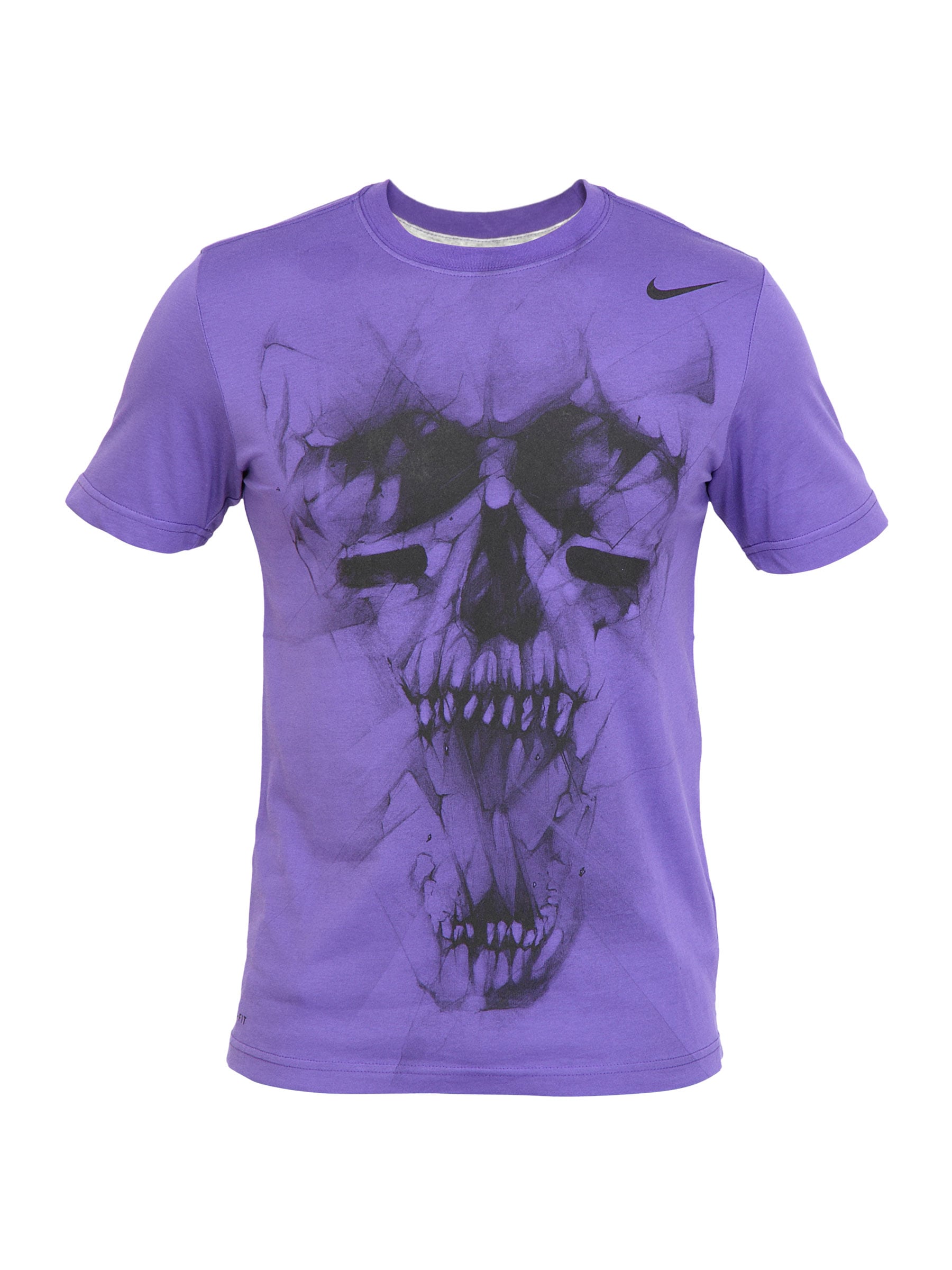 Nike Men As Dfct Skull Purple T-Shirts