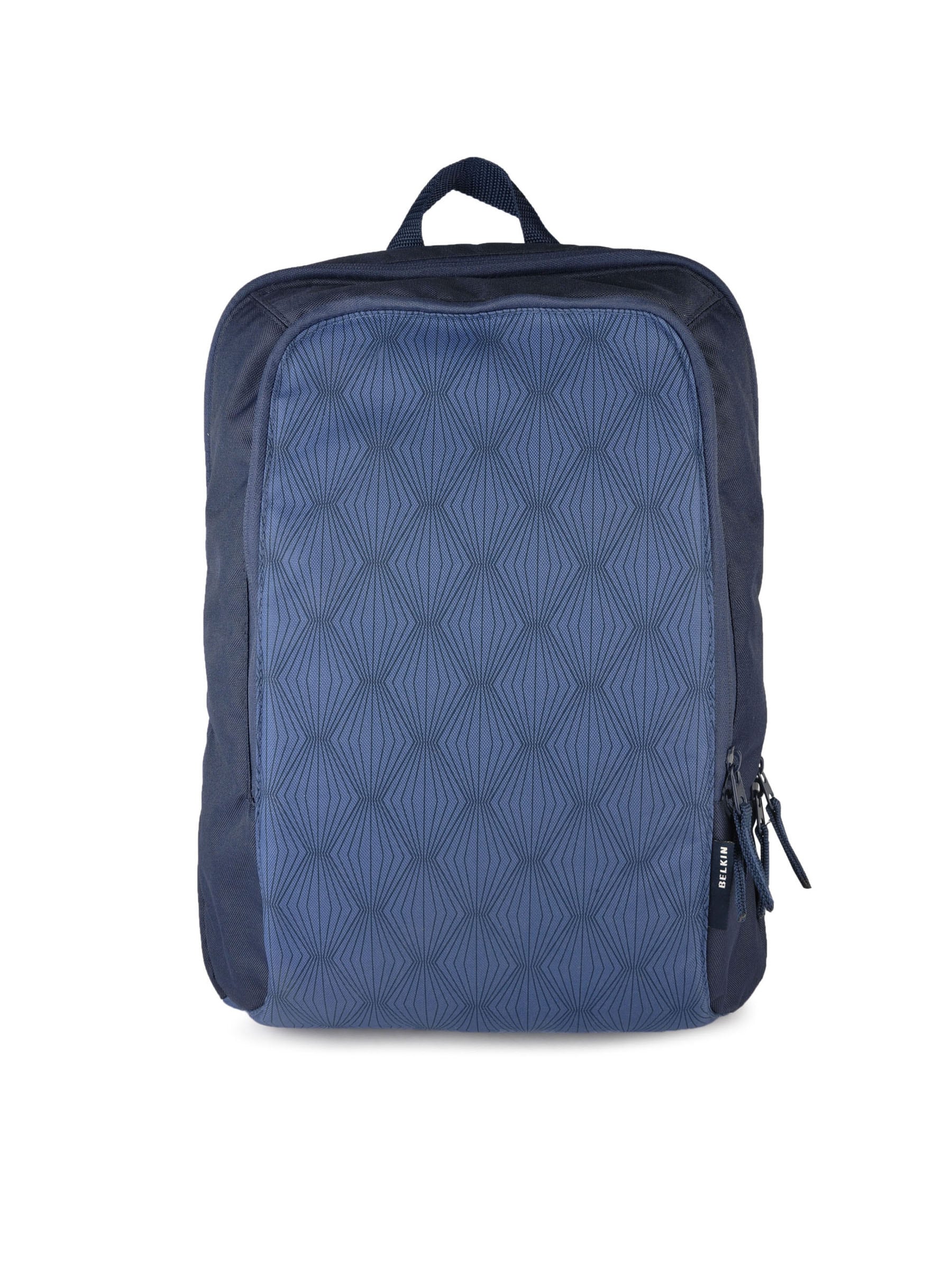 Belkin Unisex Simple Backpack Navy Blue Backpacks
