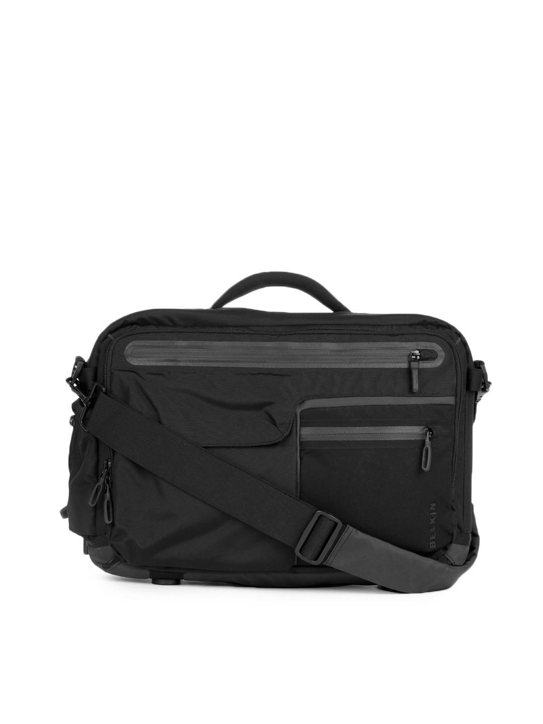 Belkin Unisex Black Dash Laptop 16 Toploader Handbag