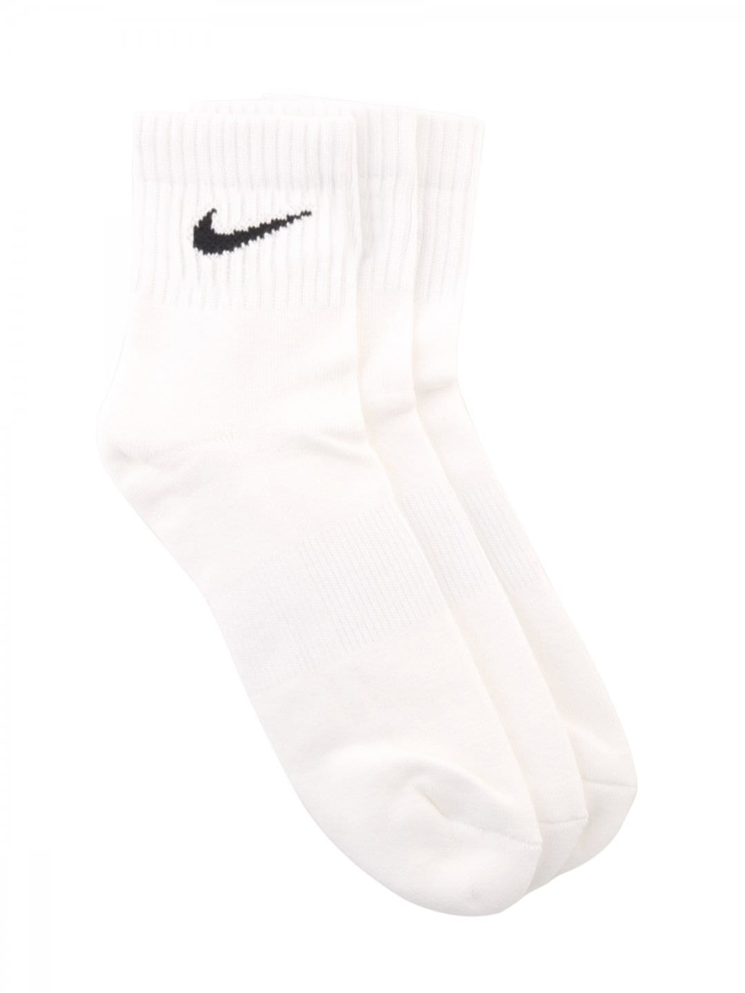 Nike Unisex Pack of 3 White Socks