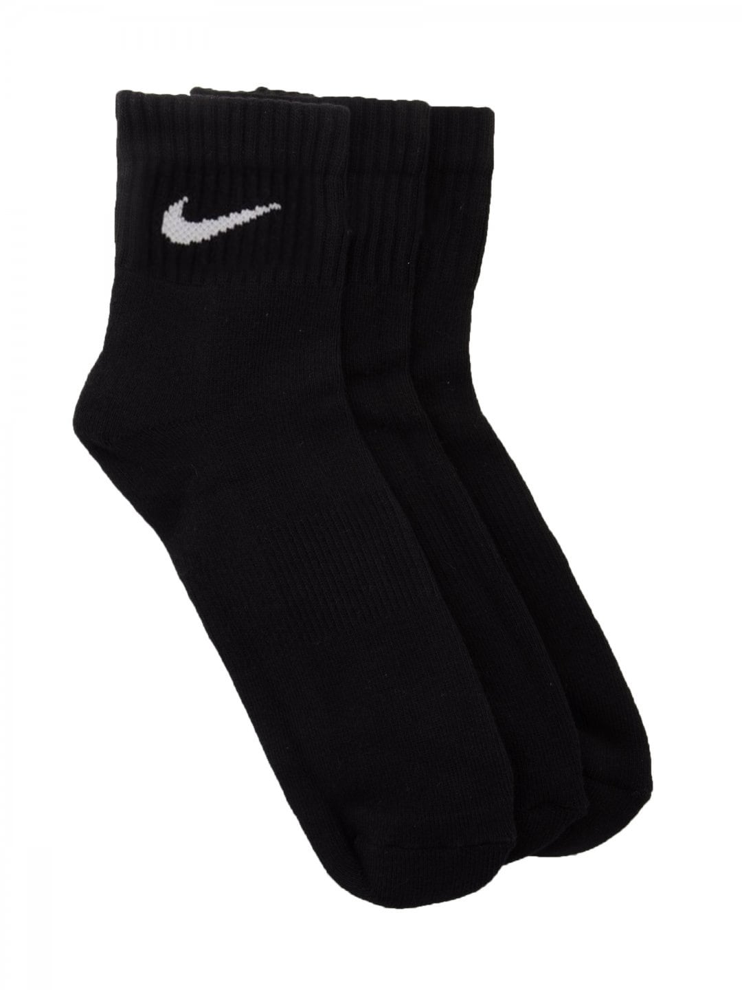Nike Unisex Pack of 3 Black Socks