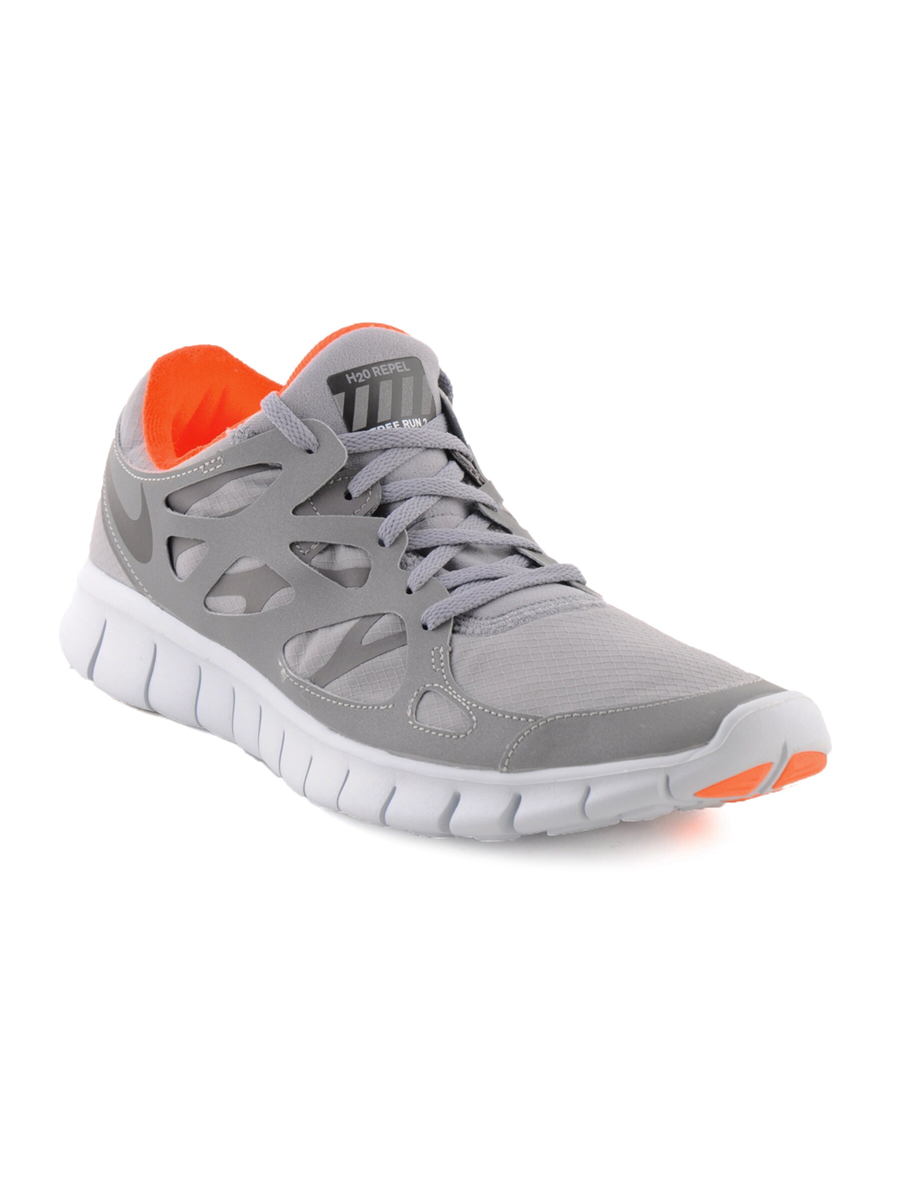 Nike Men Free Run+ 2 Shield Grey Sports Shoes
